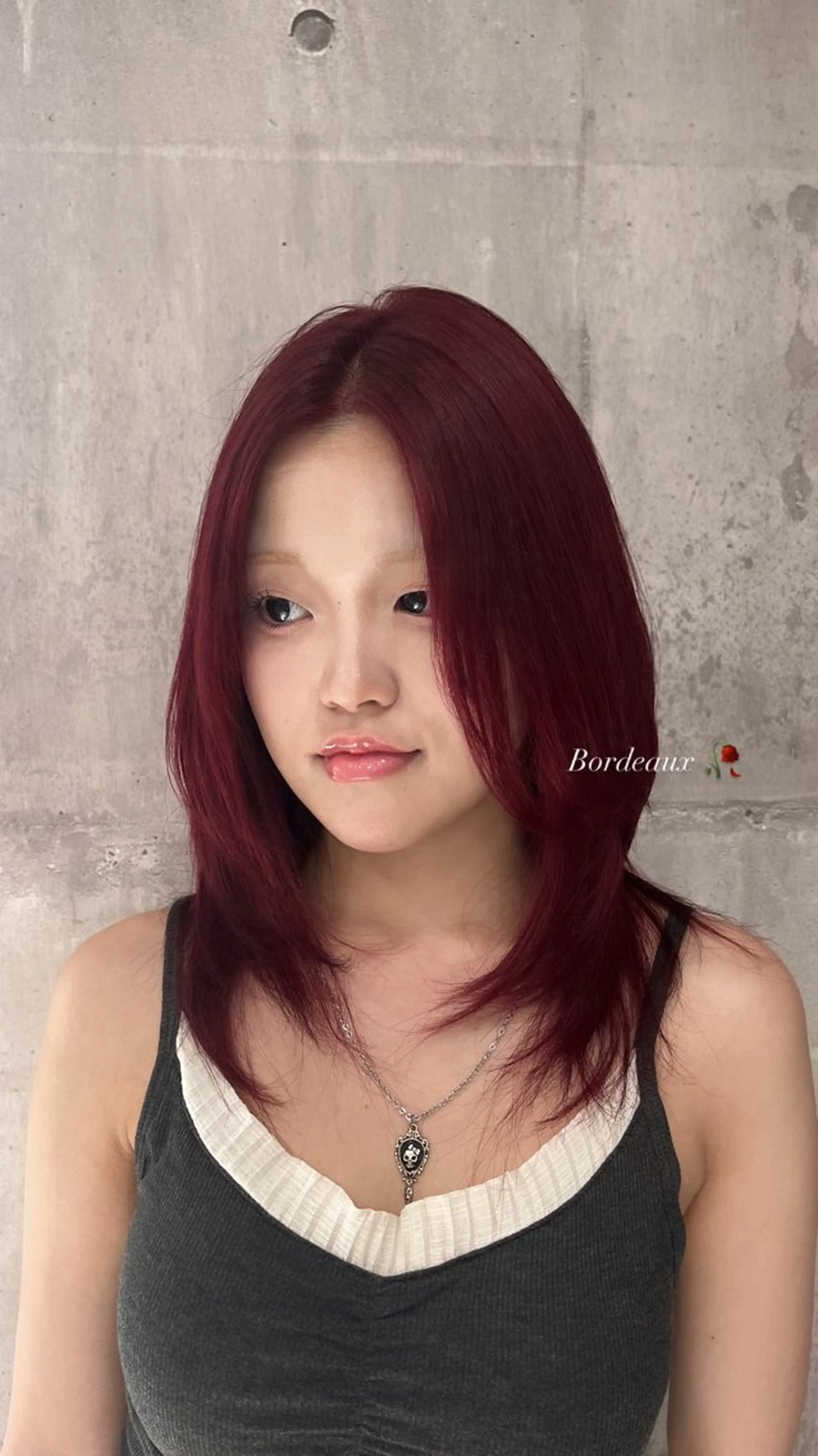 ミディアム カラー ヘアカラー トリートメント ハイトーン/ゆるふわ 🎨𖥔ׁTOMO♡のヘアスタイル