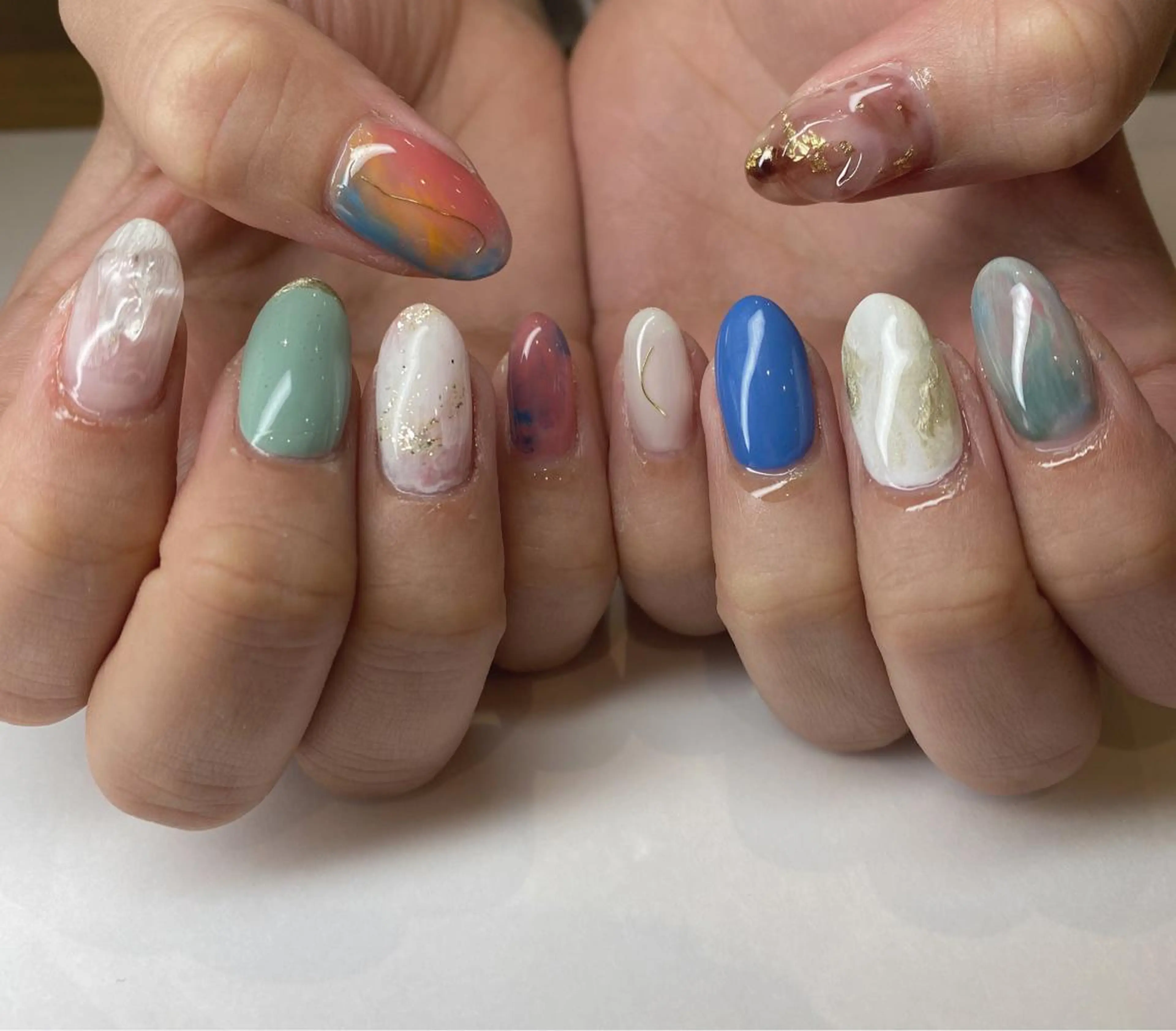 ネイル ハンドネイル 鶴田୨ৎmaison de NALIのネイルデザイン