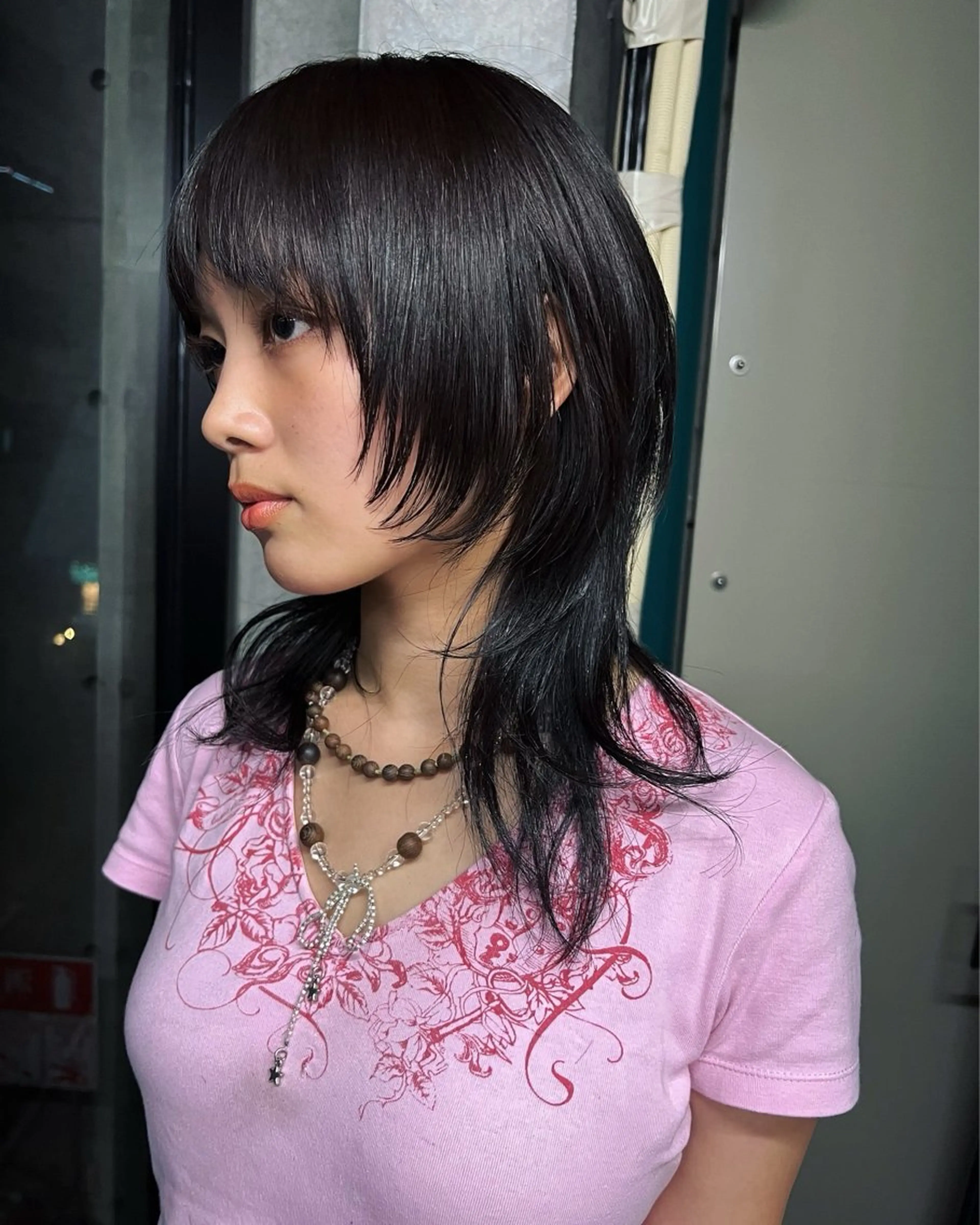 ミディアム レイヤーカット カット ハッシュカット カシマハヤトのヘアスタイル