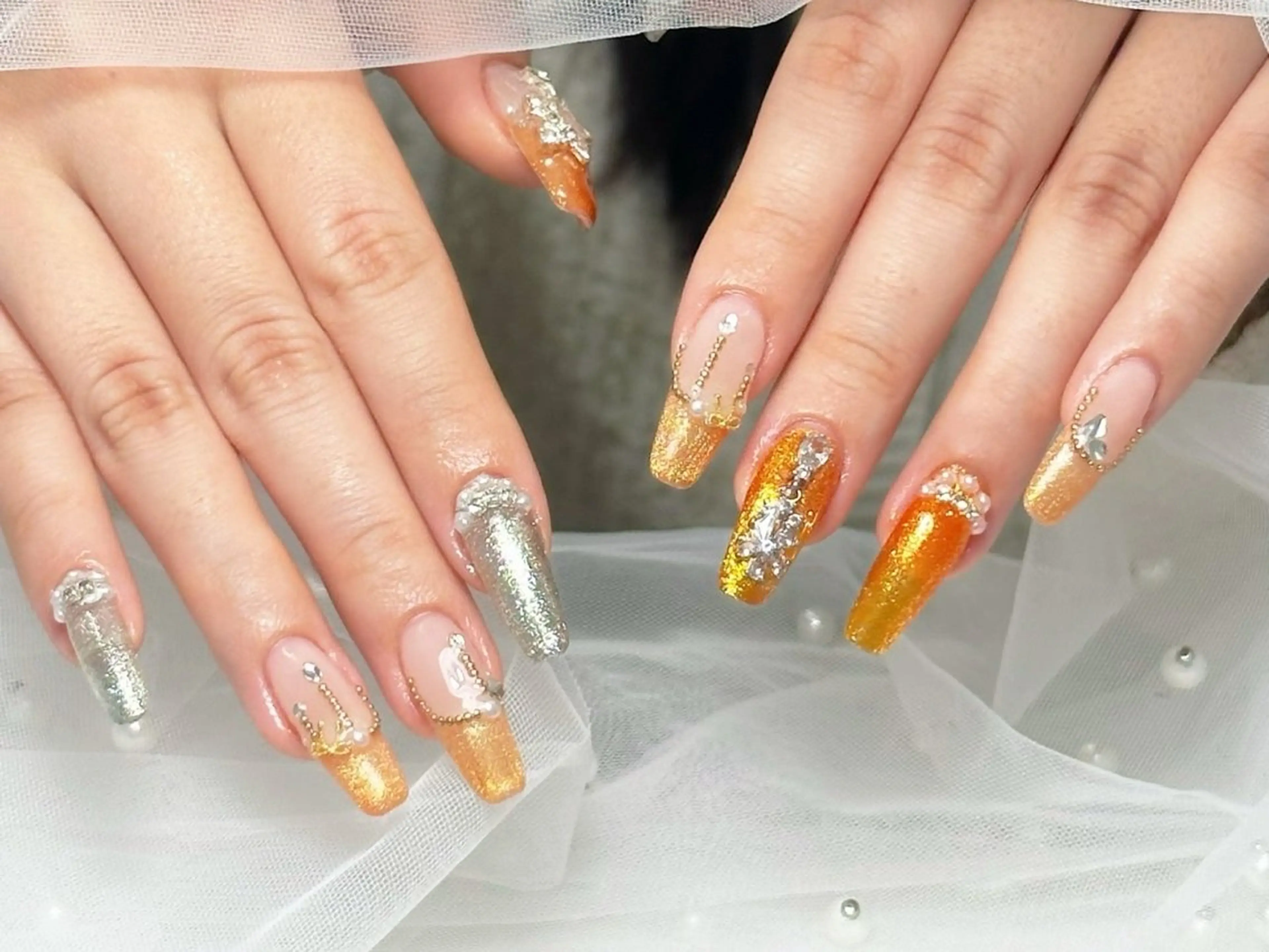 ネイル lucky nail 歌舞伎町のネイルデザイン