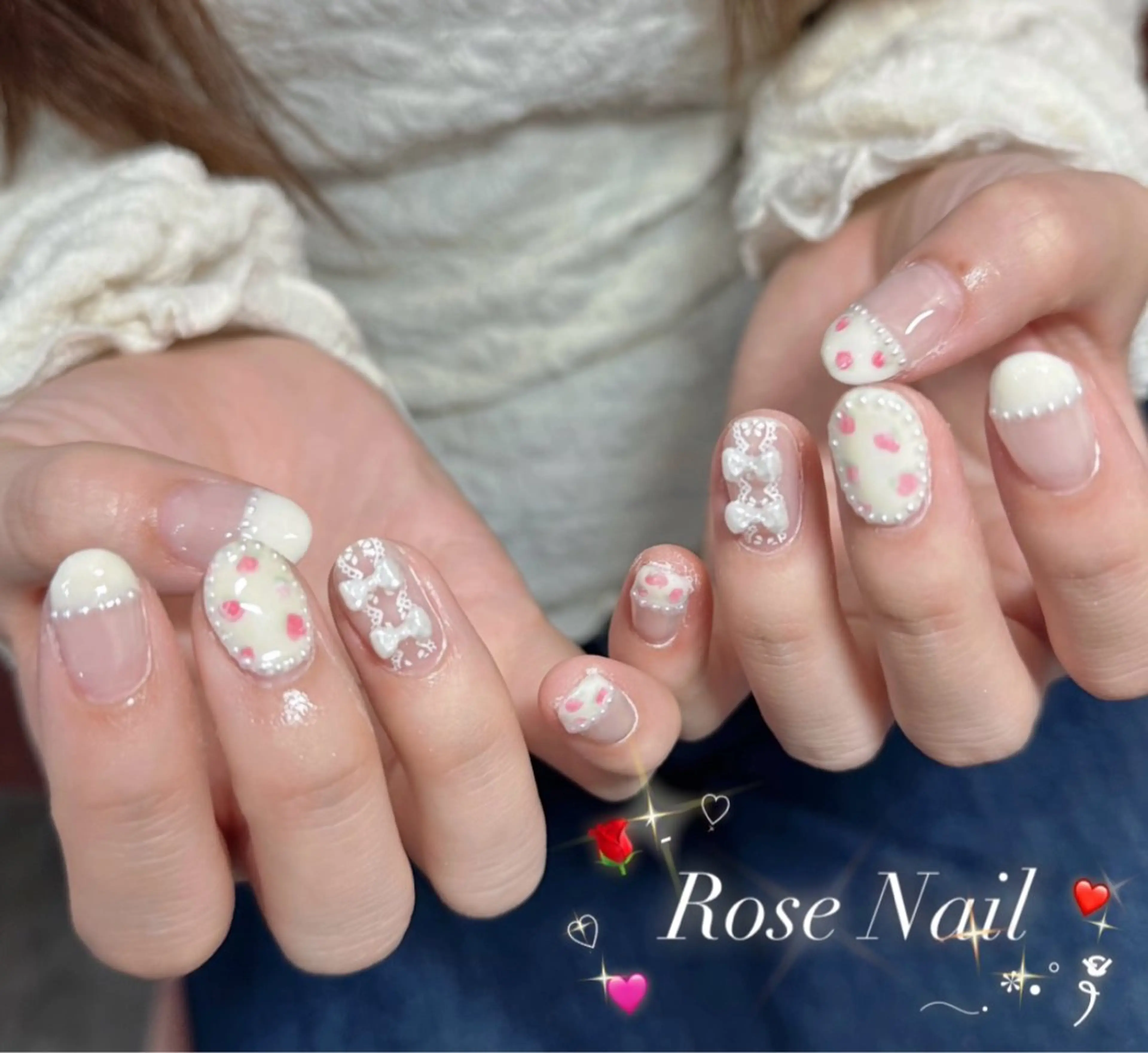 ネイル ハンドネイル フットネイル LAVISH nanamiのネイルデザイン