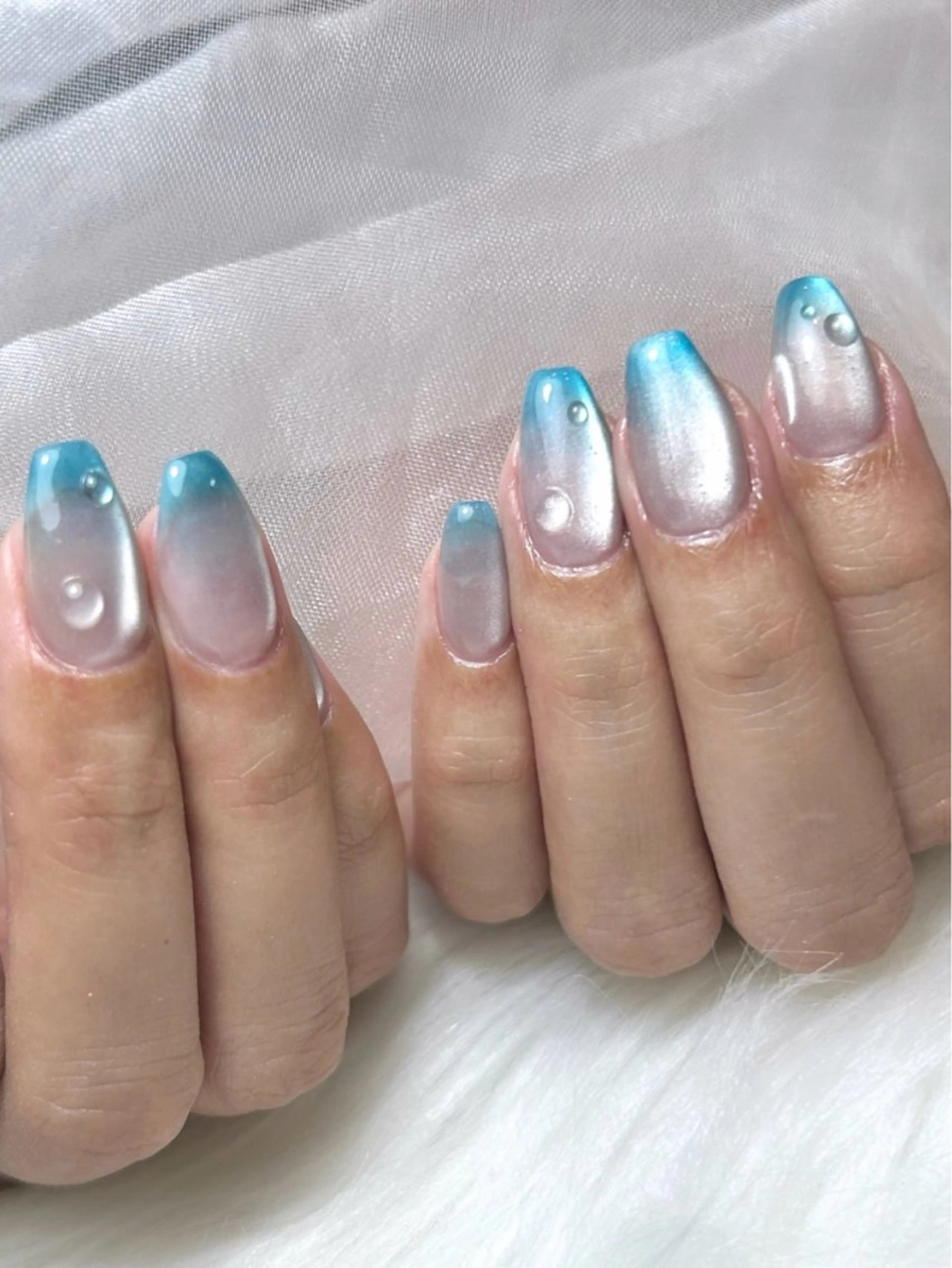 ネイル グラデーション 寺尾 美咲のネイルデザイン