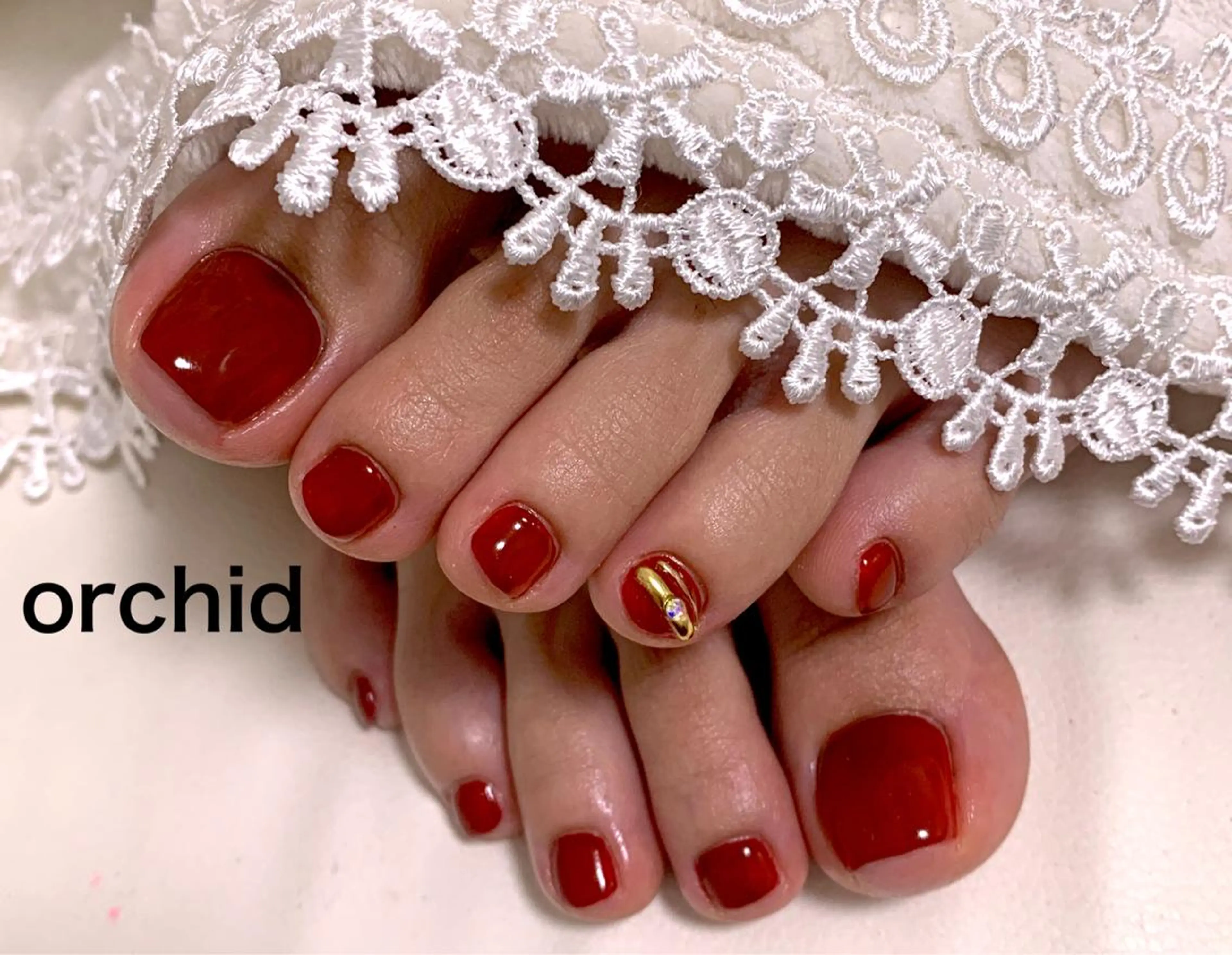 ネイル orchid ♡オーキッドのネイルデザイン