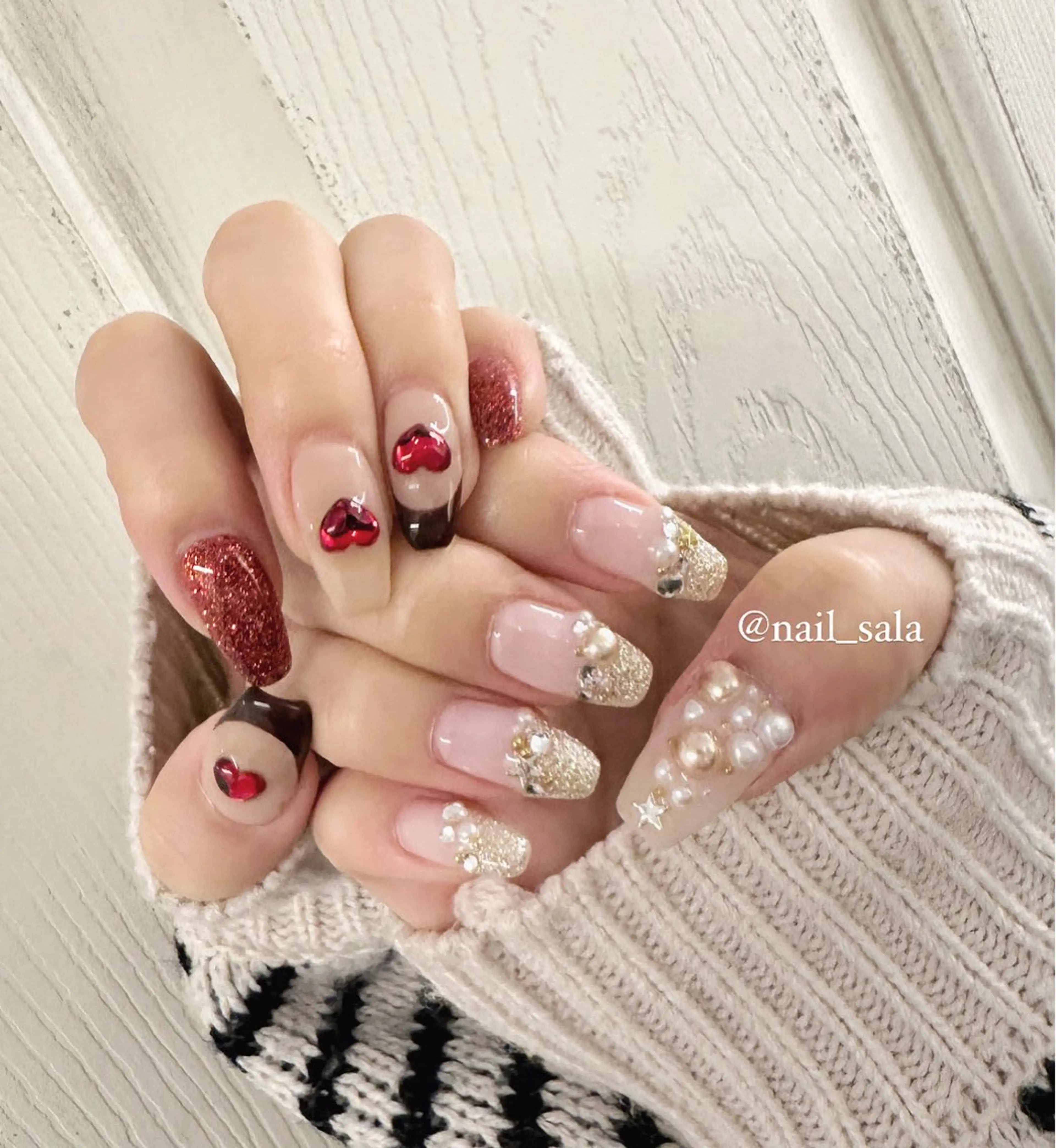 ネイル ハンドネイル 齋藤 沙羅のネイルデザイン