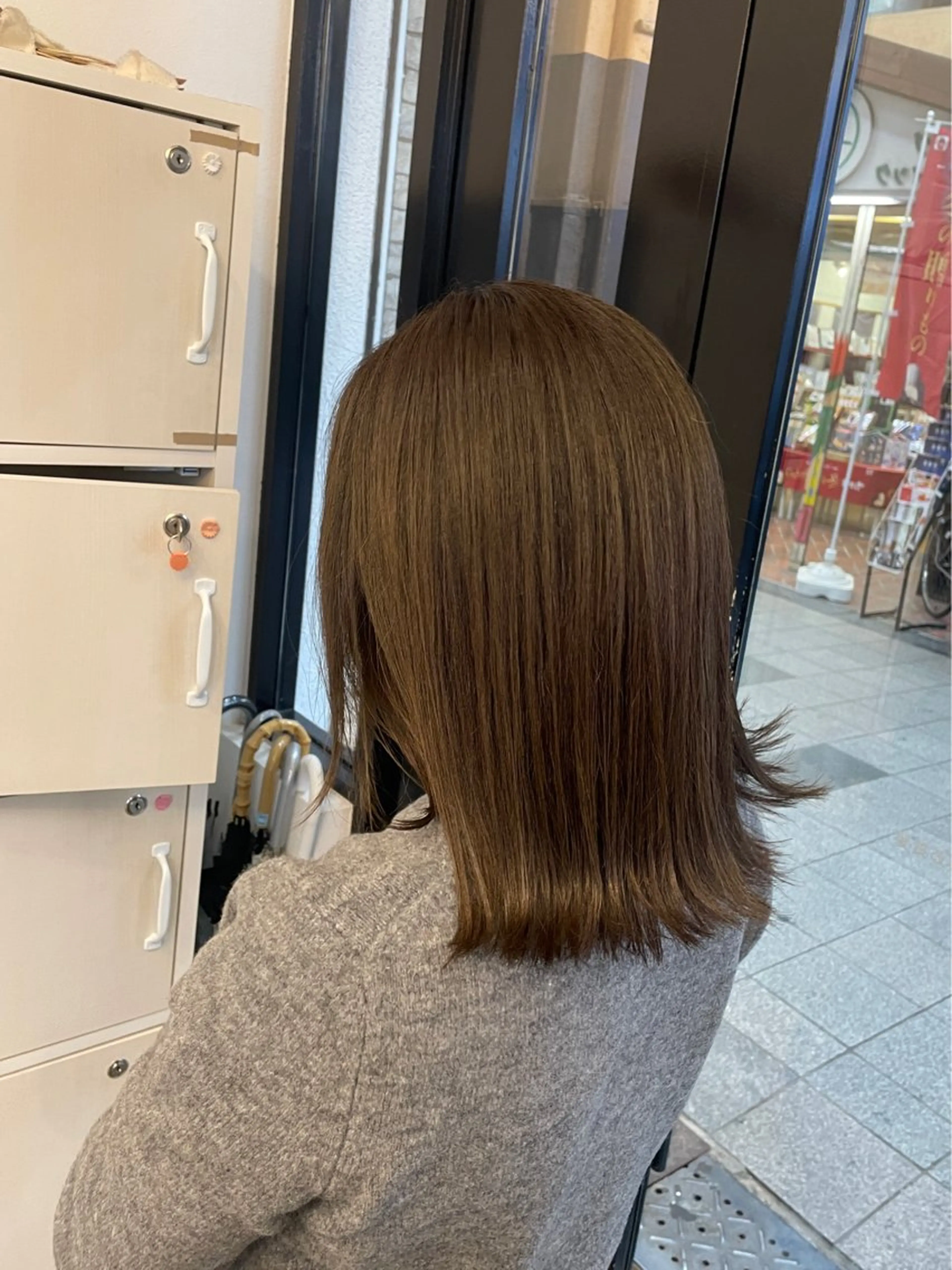 ミディアム 髪質改善   Aime 北花田 縮毛矯正 サロン 【エメ】所属・【Aime】 ユウアのヘアスタイル