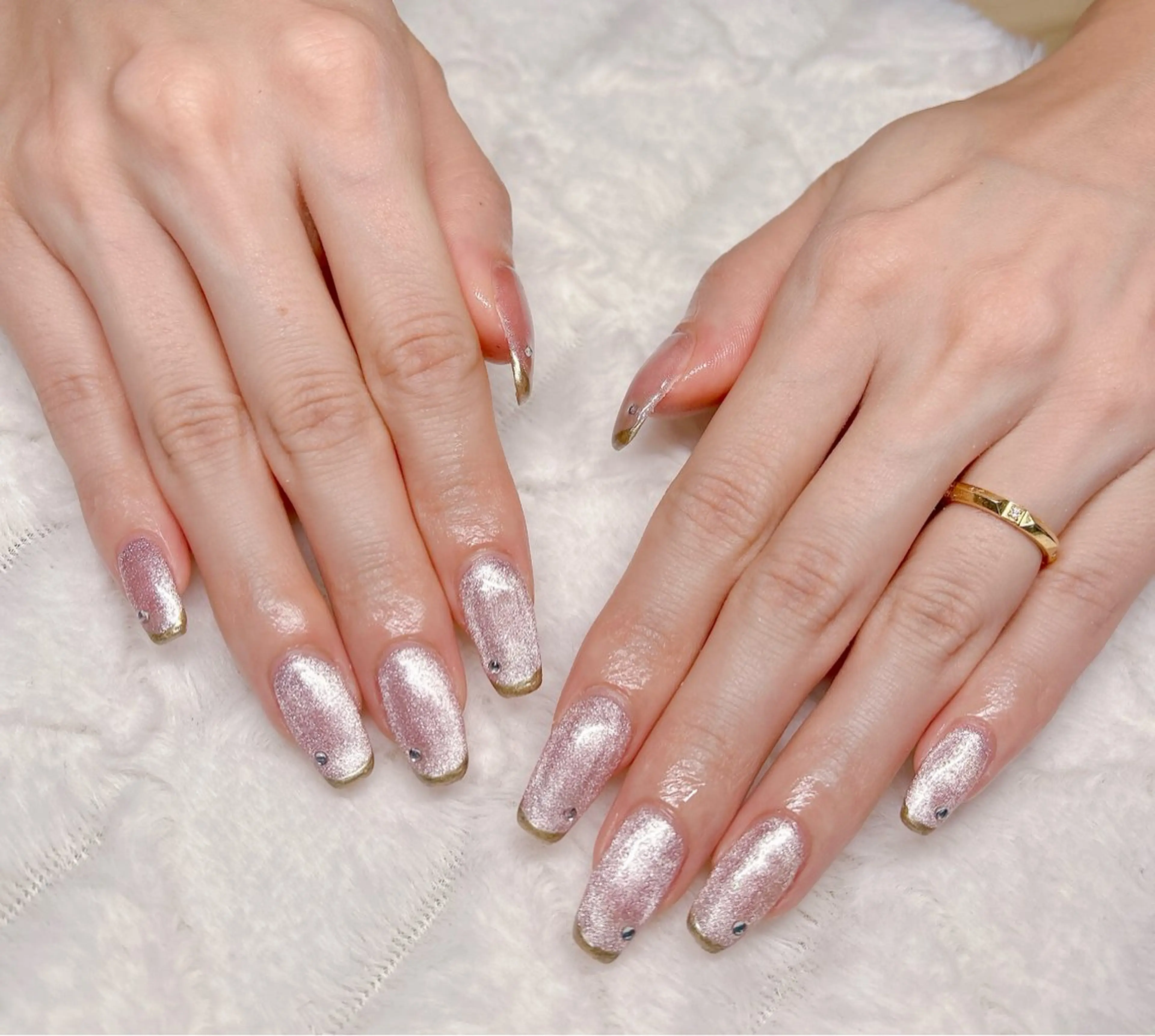 ネイル フレンチネイル オフィスネイル ハンドネイル ハンドケア kaenail 瑞江のネイルデザイン