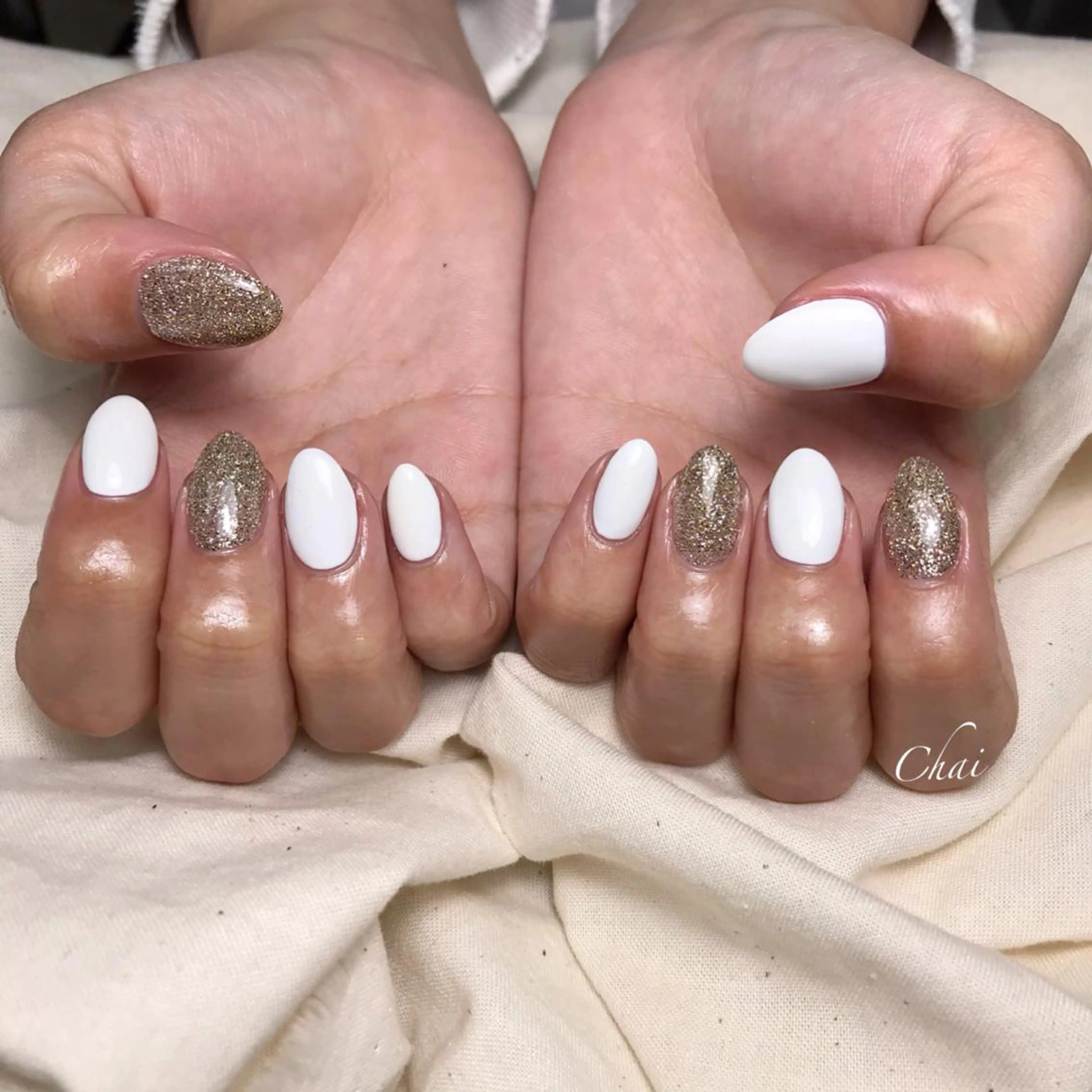 ネイル フラッシュネイル ハンドネイル 💅chainail _aiのネイルデザイン