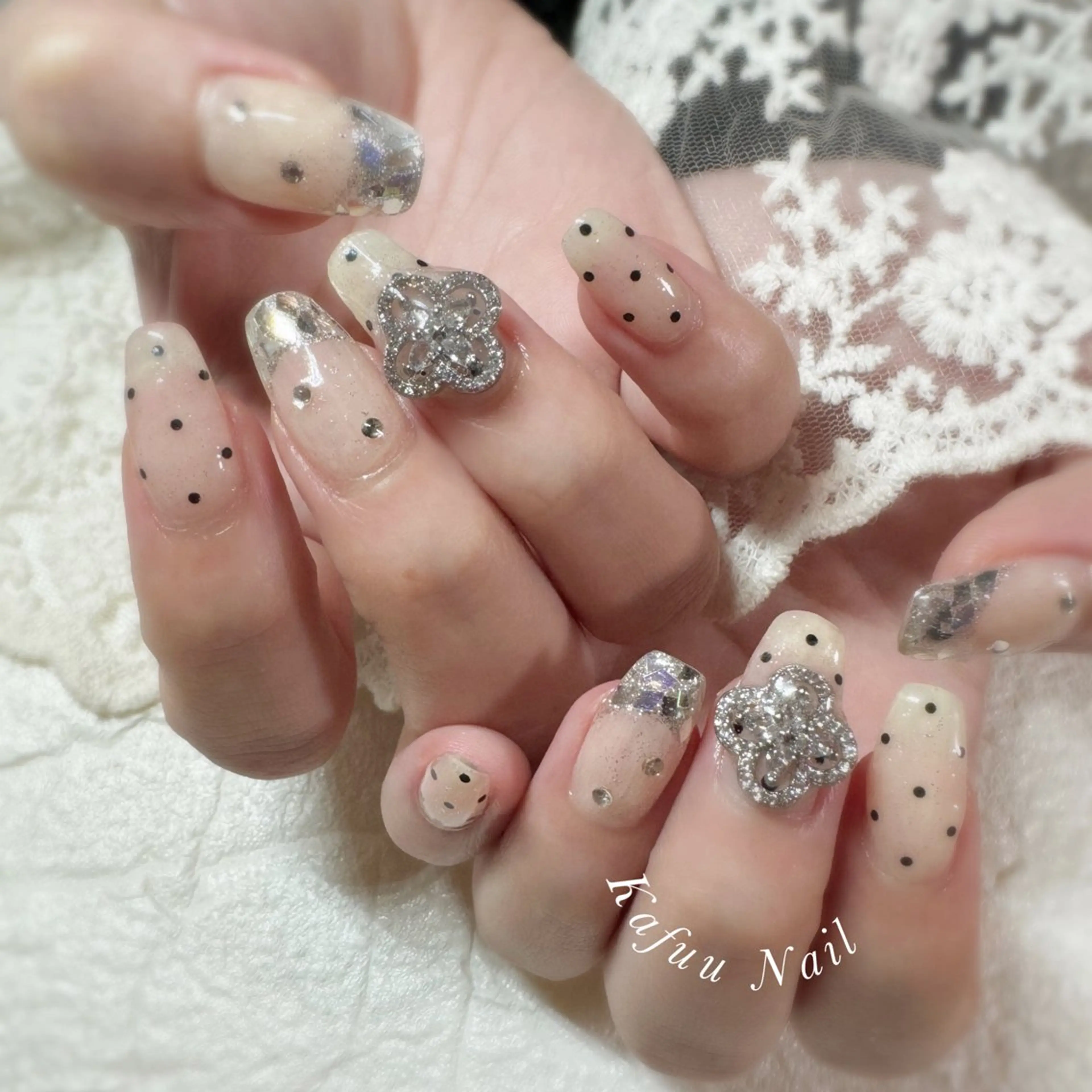セミロング Kafuu Nailのネイルデザイン