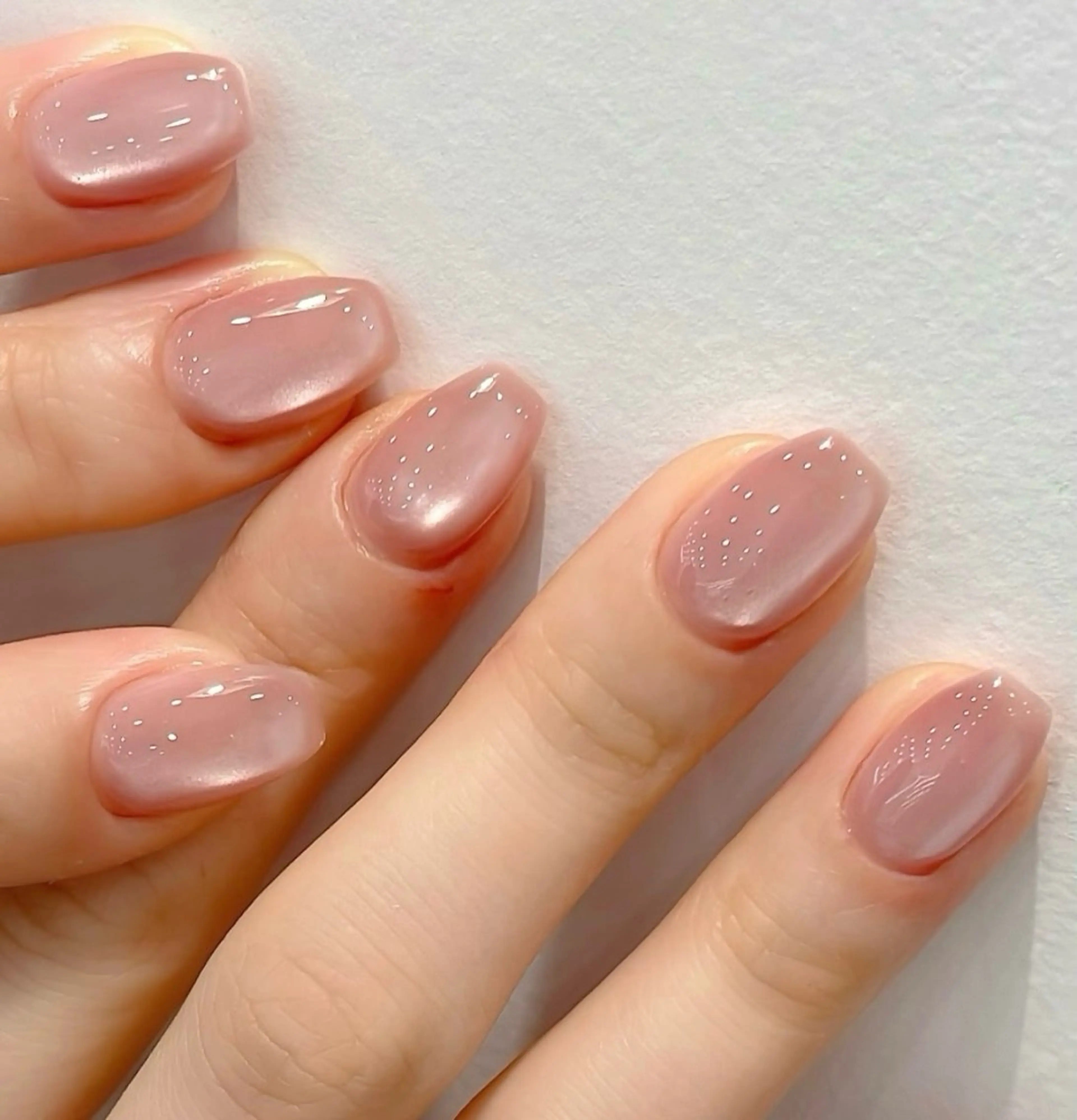 ネイル 韓国ネイル 持ち込み ニュアンスネイル ネイルチップ ハンドネイル TABI ANA.CHUOのネイルデザイン