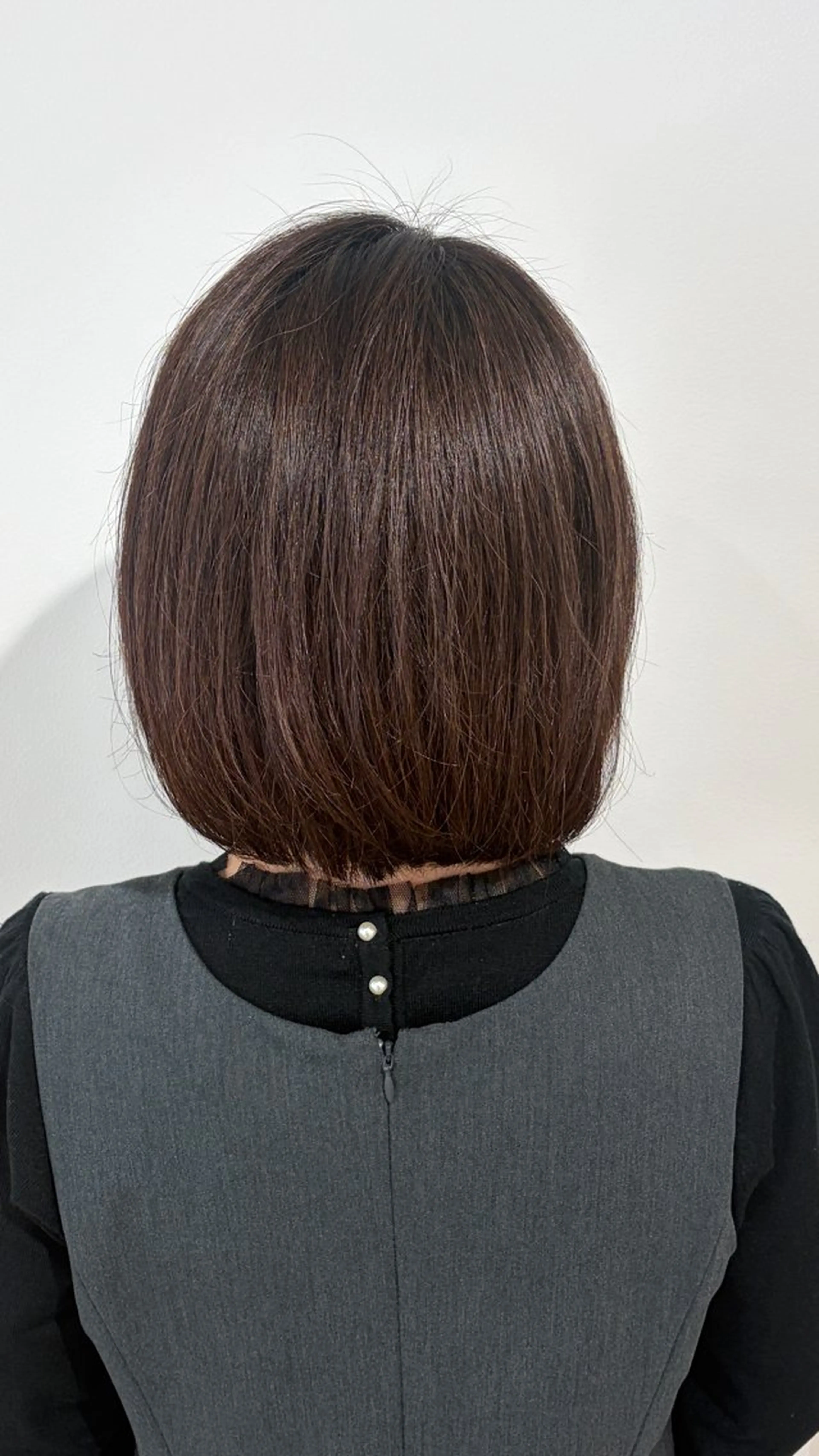 カラー ブラウンカラー 浅野 楓芽のヘアスタイル