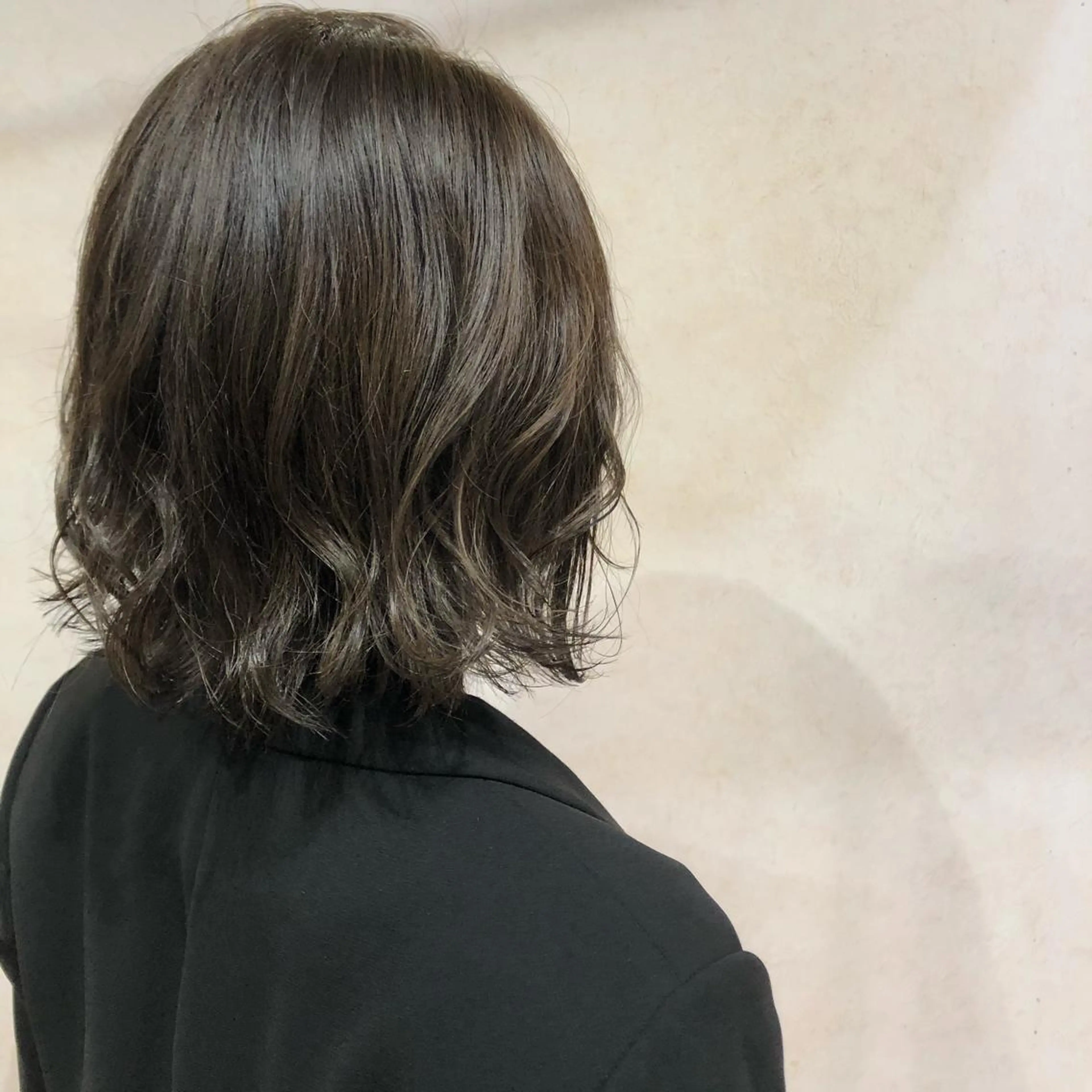 ミディアム 髪質改善 髪質改善カラーゆうひのヘアスタイル