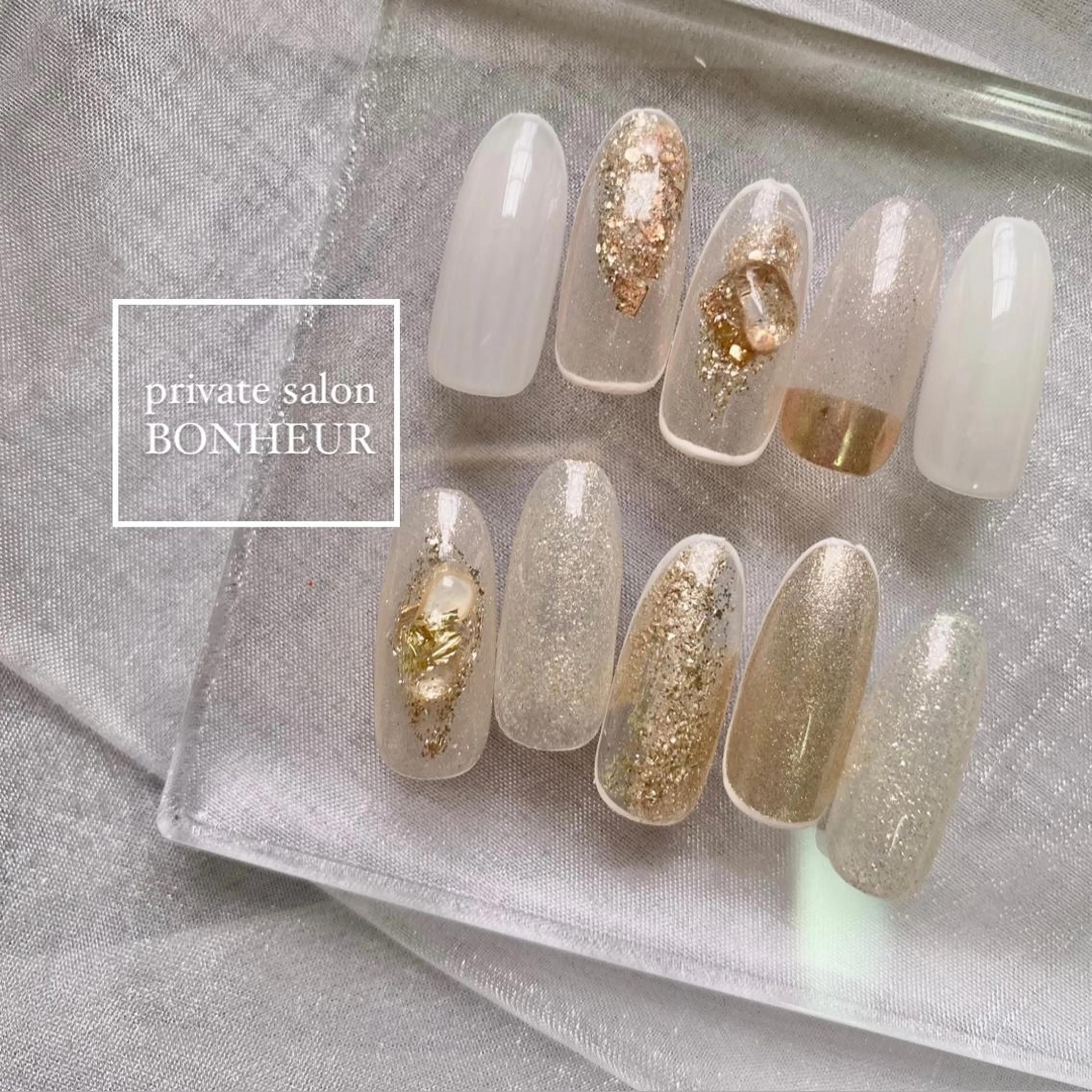 ネイル ハンドネイル BONHEUR Annaのネイルデザイン