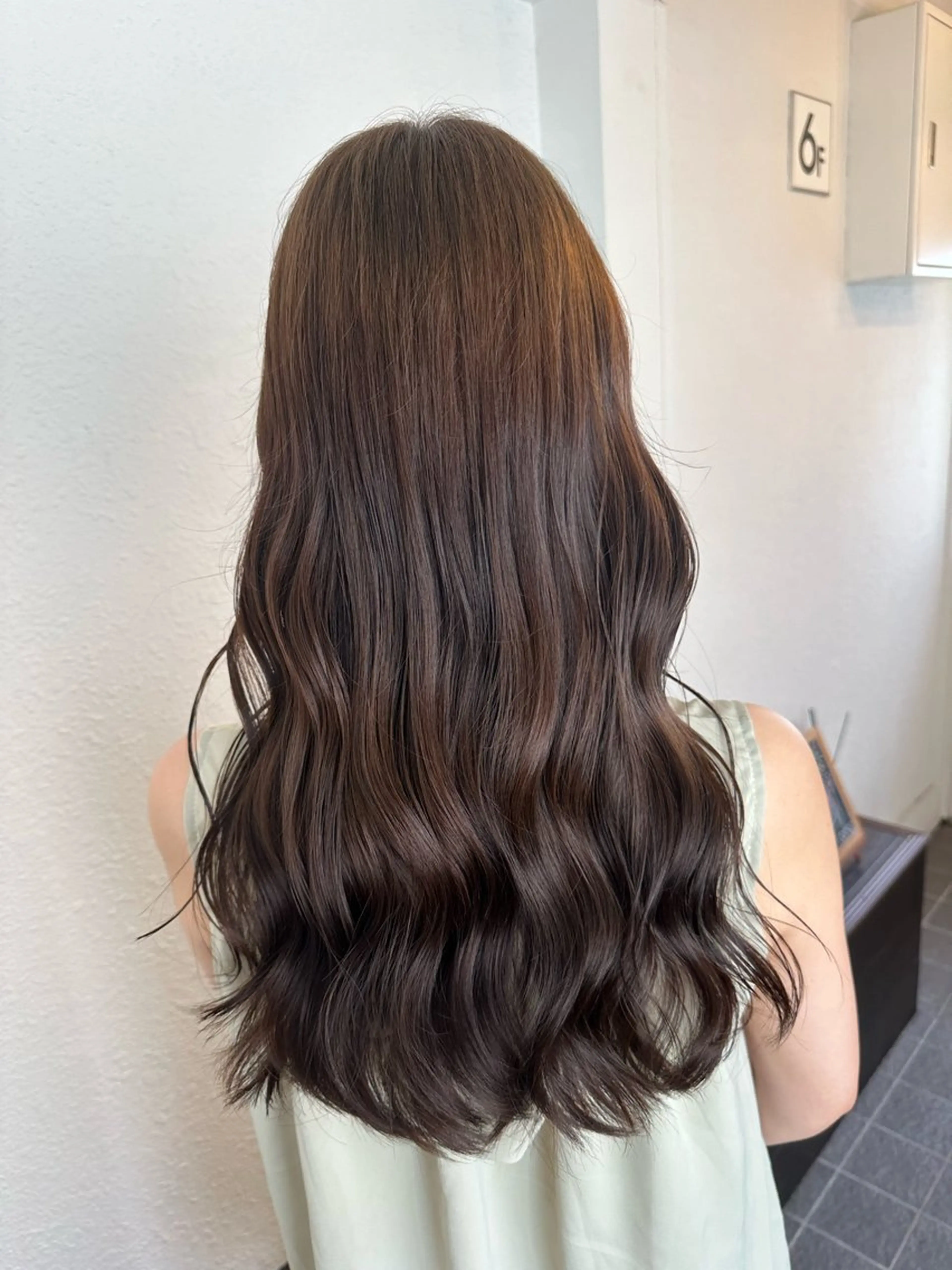 カラー ベージュカラー オリーブベージュ DANY🦋名駅✂︎ 艶髪/透明感カラーのヘアスタイル