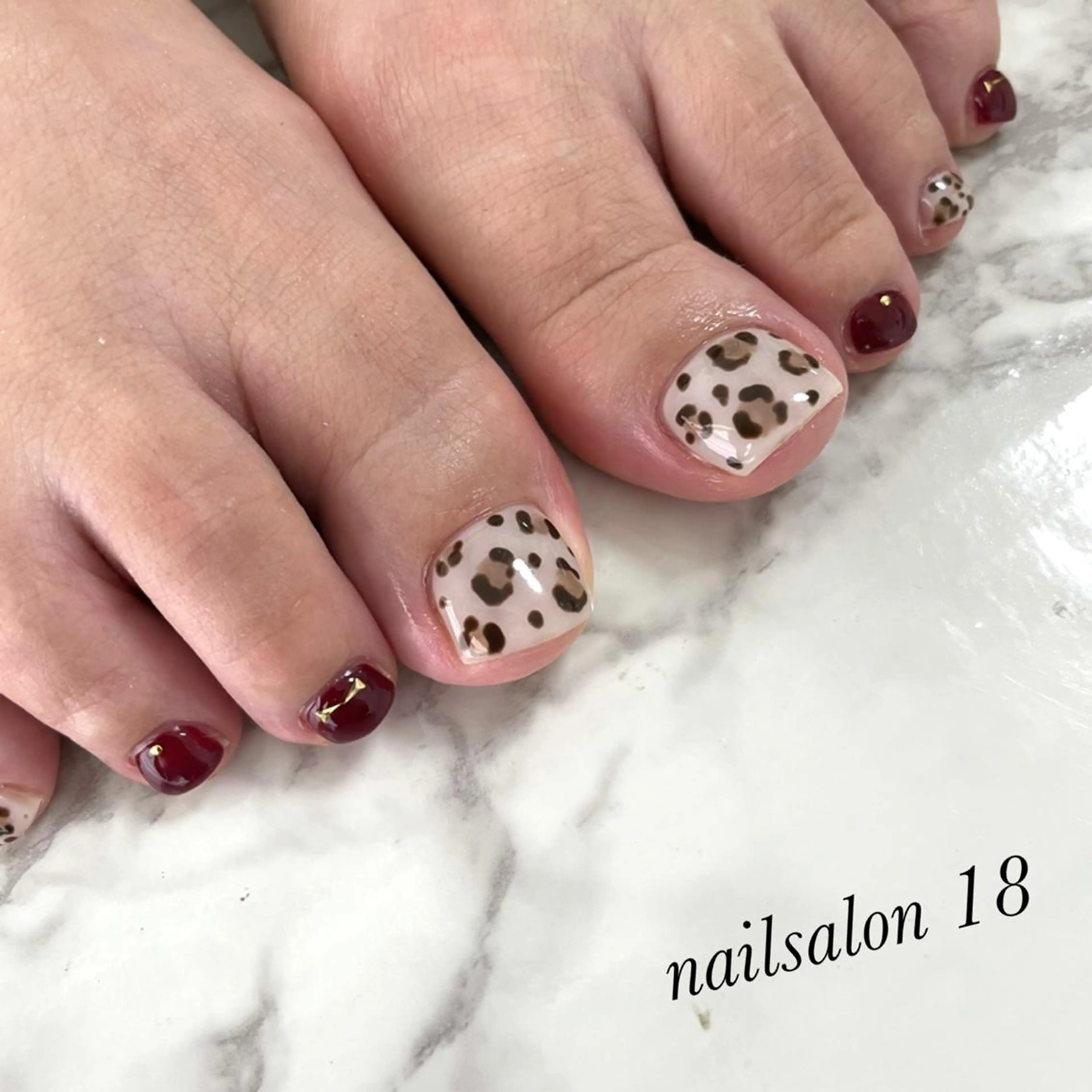 ネイル フットネイル nail salon 18.のネイルデザイン