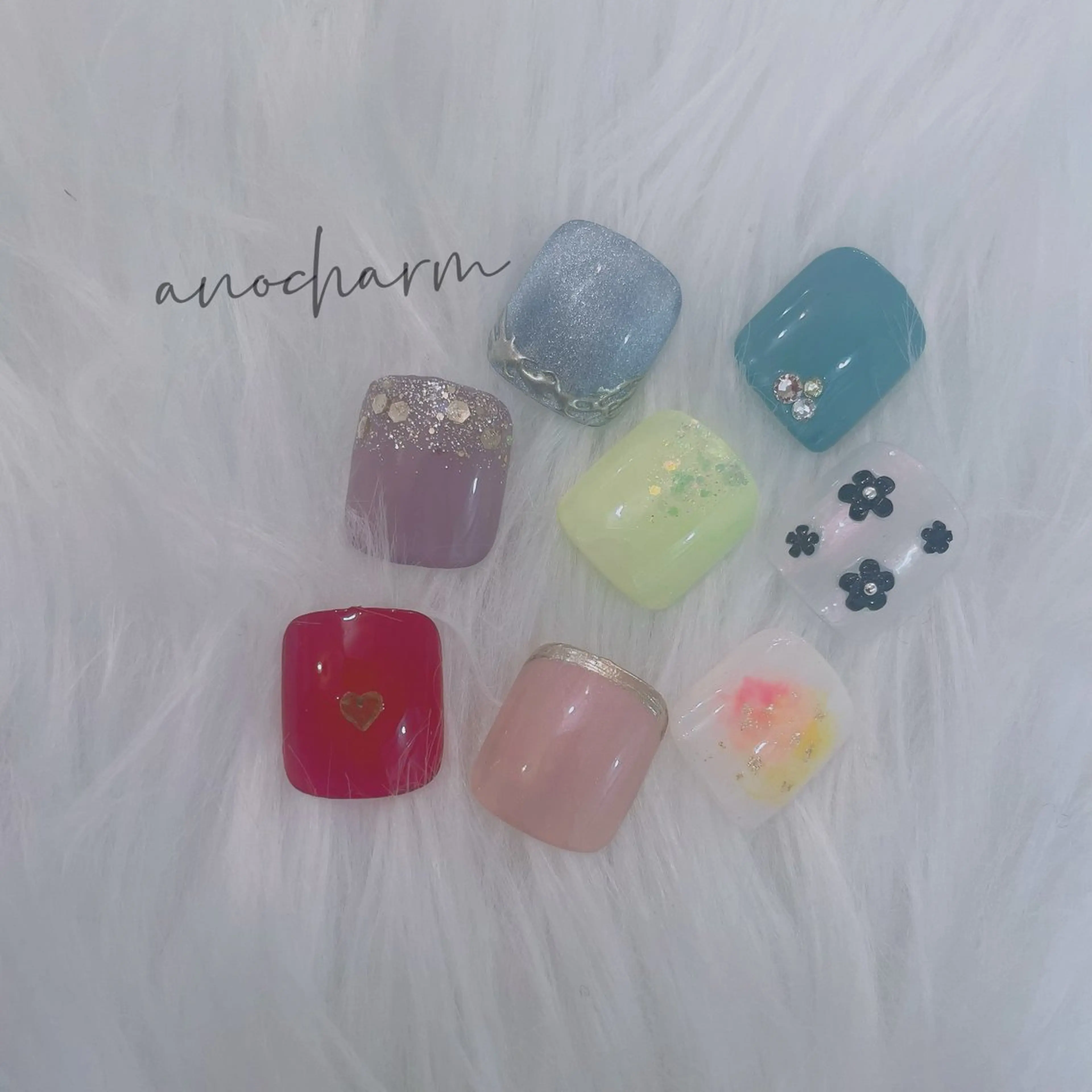 ネイル フットネイル anocharm _annaのマツエク・マツパデザイン