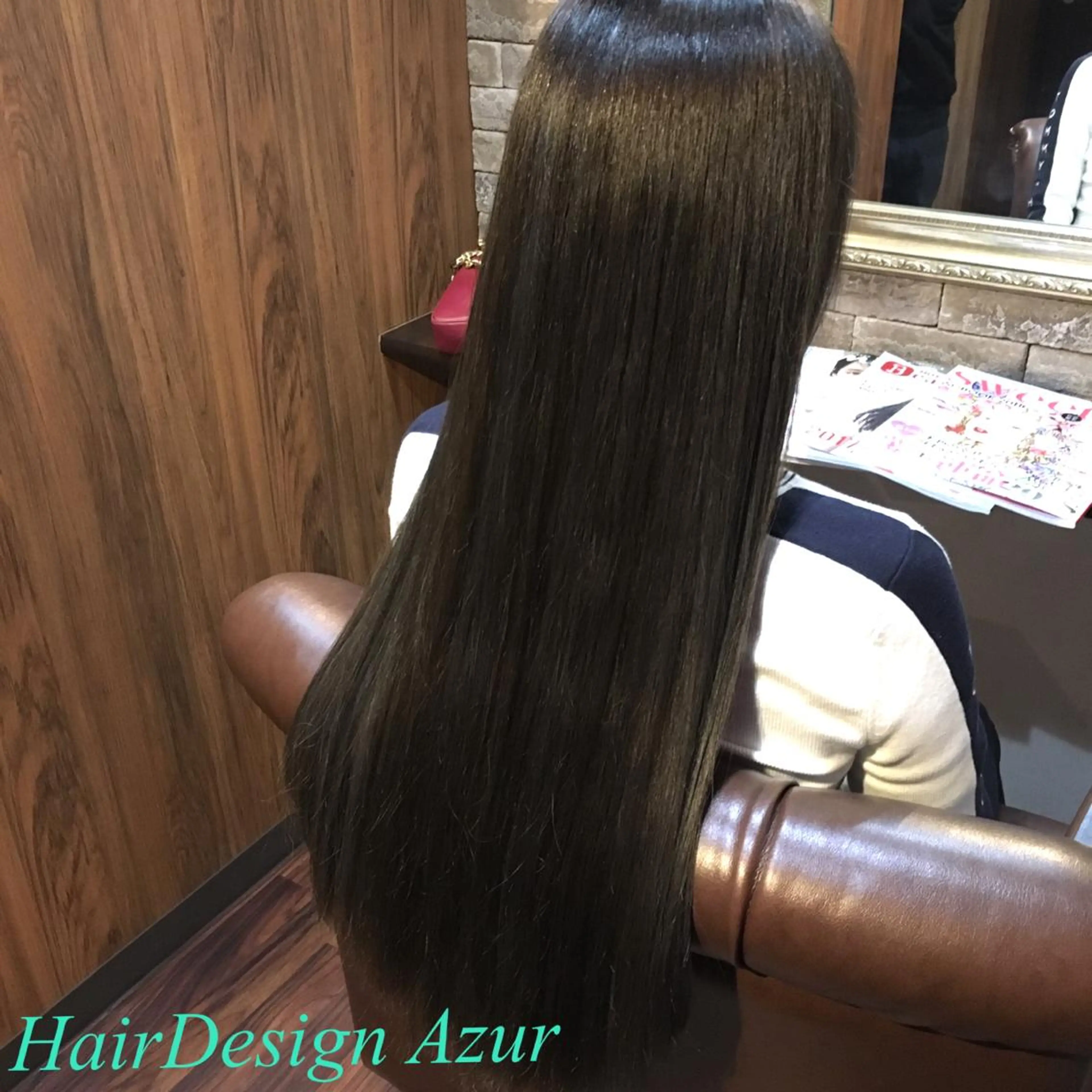 ロング カラー HairDesign Azurのヘアスタイル