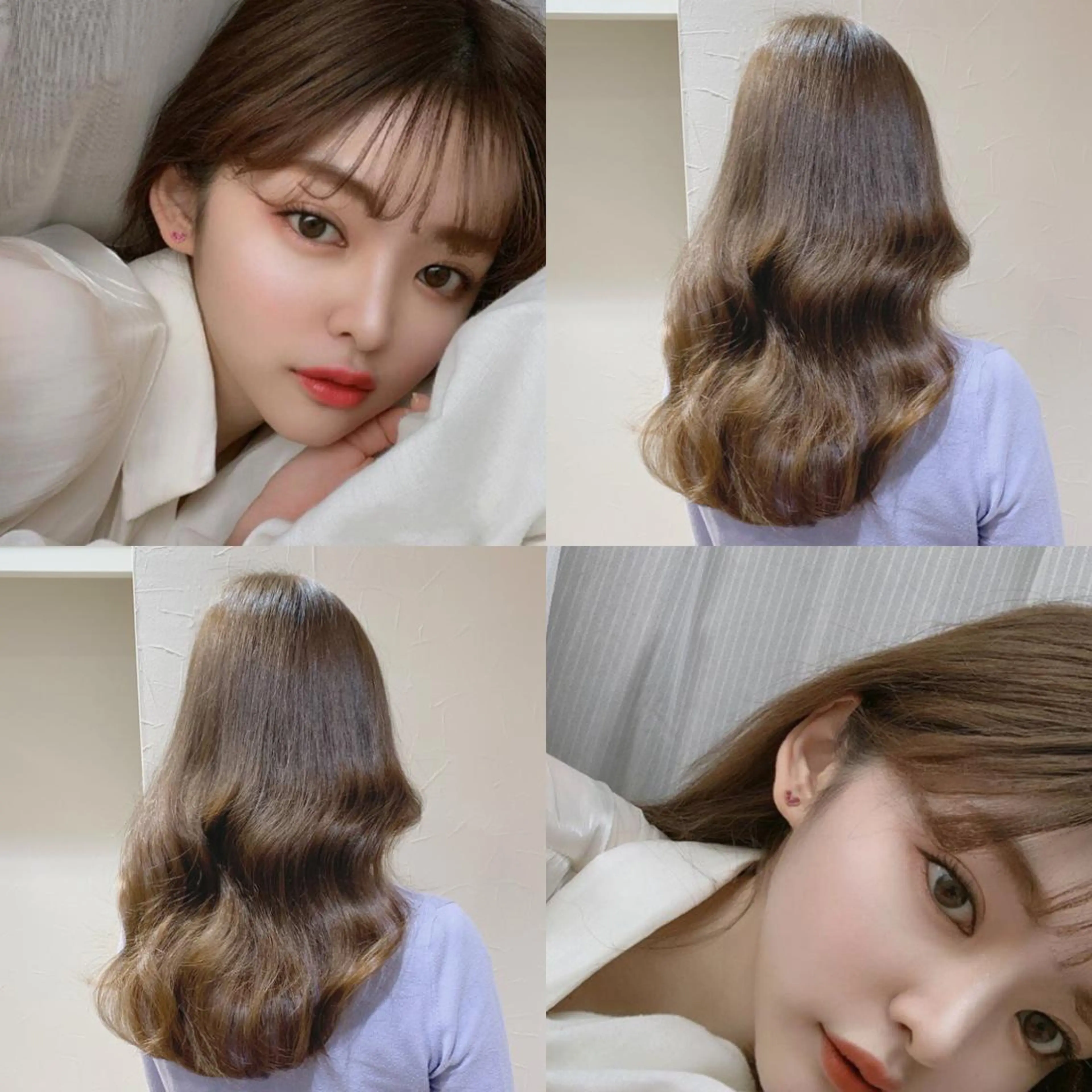 ロング カラー ヘアアレンジ 柔らか垢抜けｶﾗｰと ｶｯﾄ🫧ASUKAのヘアスタイル