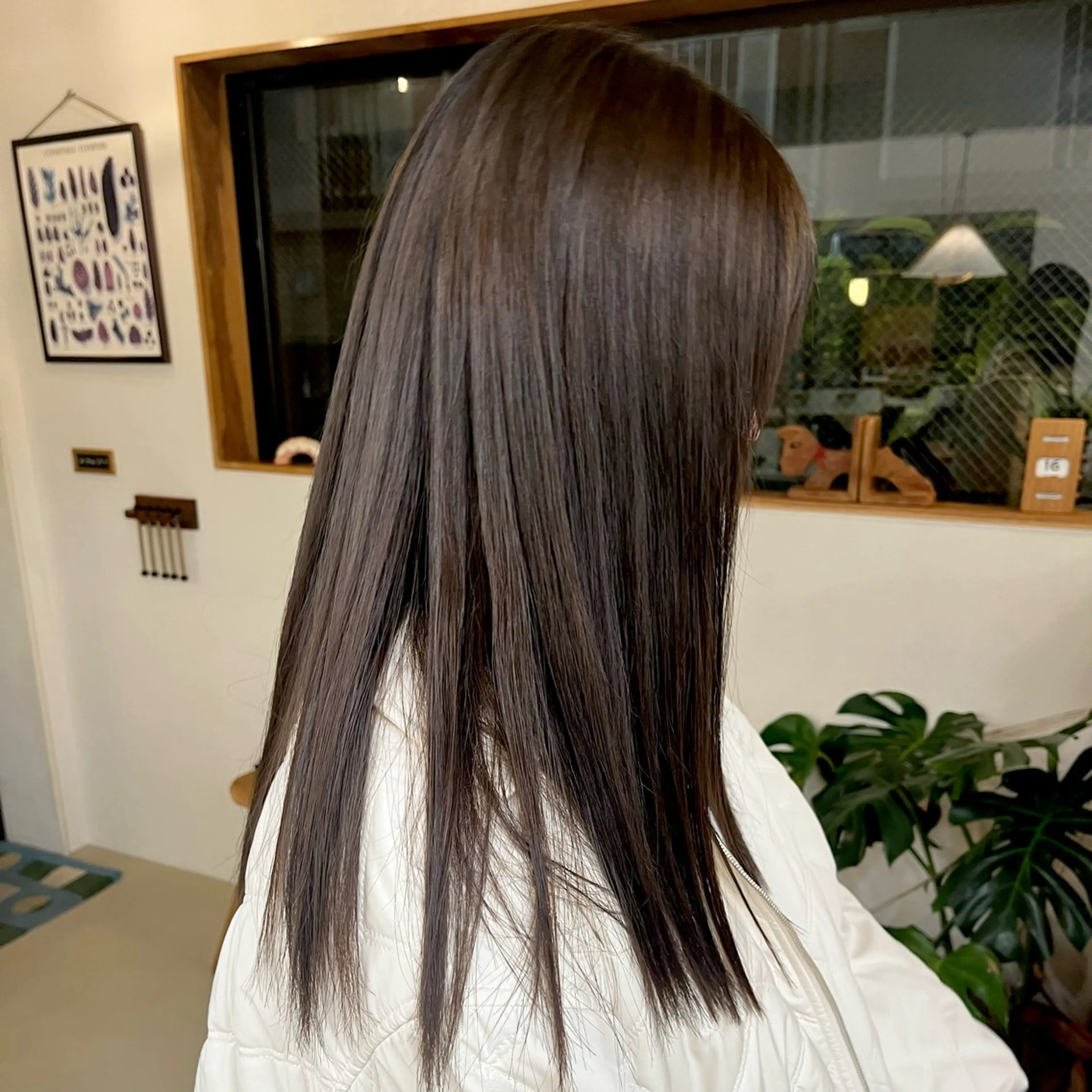 ロング カラー 宇野澤 銘のヘアスタイル