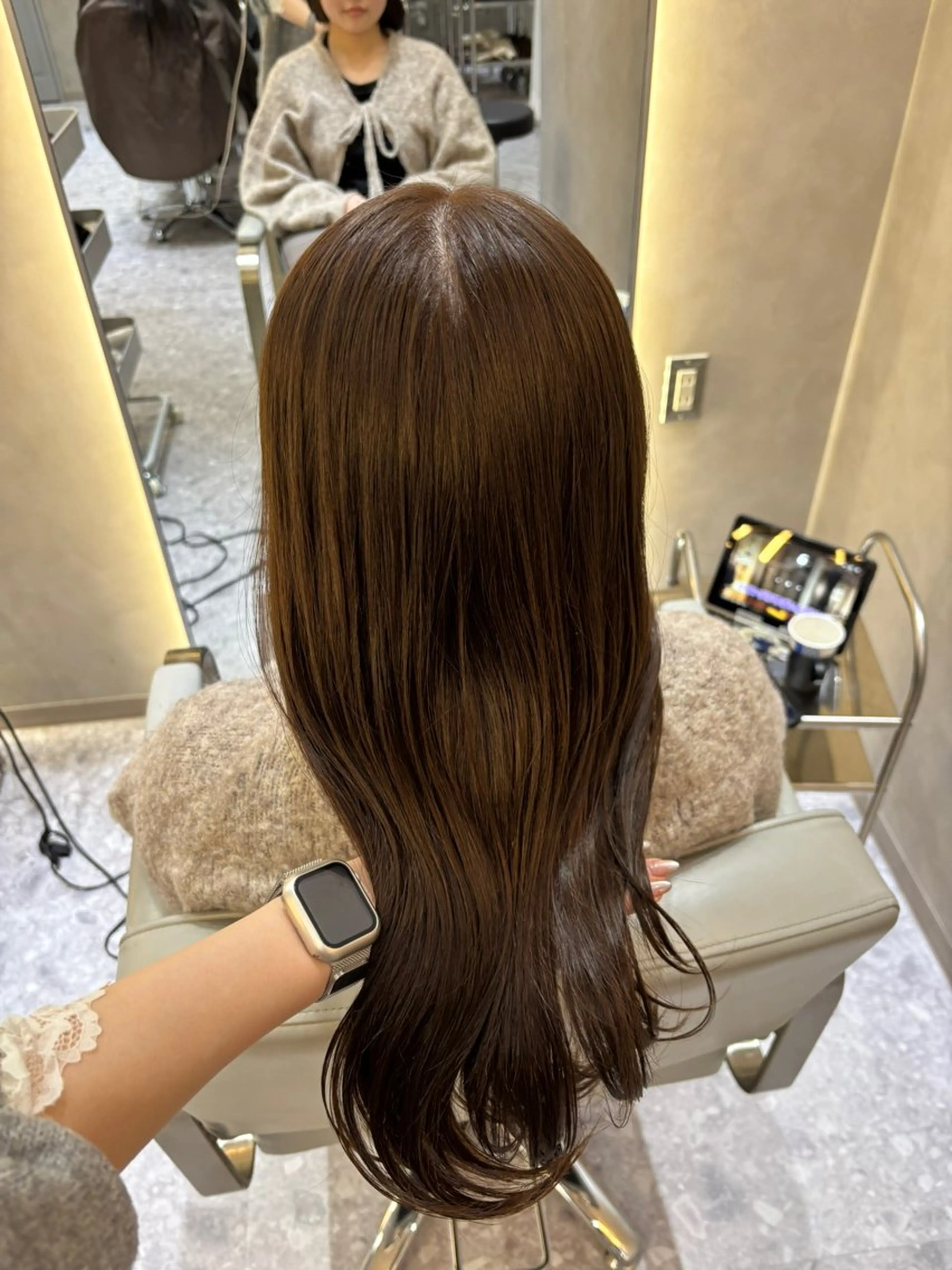 カラー ヘアカラー zina karin୨୧˙˳⋆のヘアスタイル