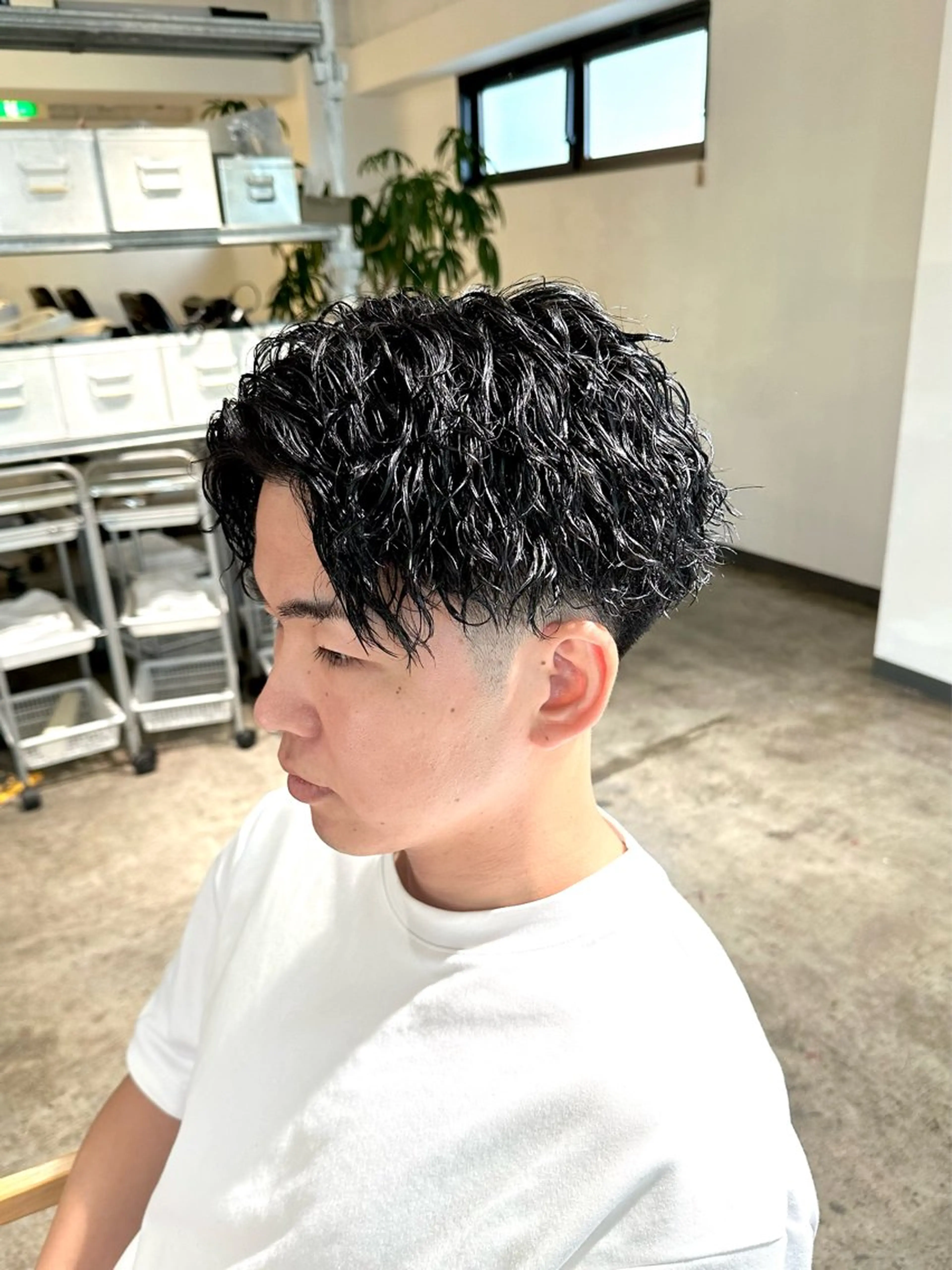 パーマ メンズ メンズパーマ ツイストスパイラルパーマ スパイラルパーマ カット パーマ トリートメント 骨格補正施術/メンズ 専門美容師/YUYAのヘアスタイル