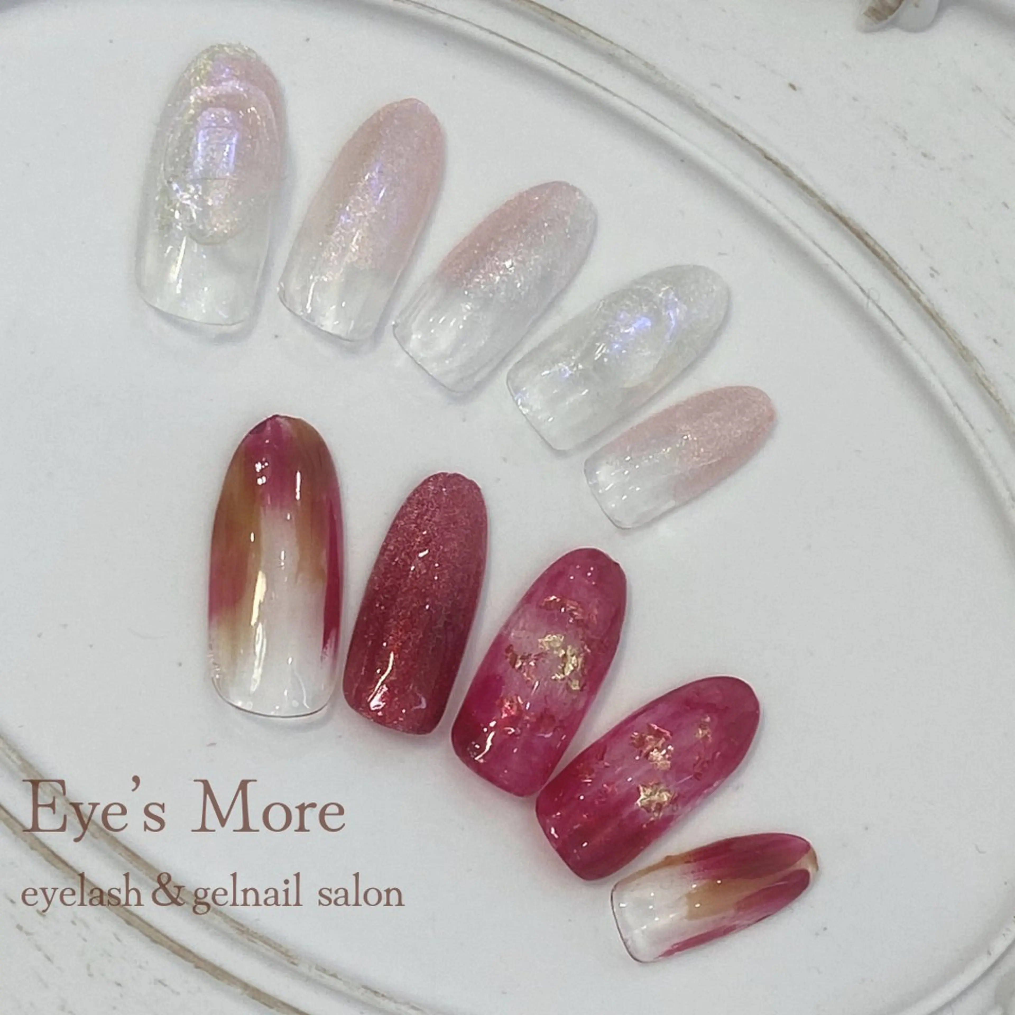 ネイル クリアネイル ニュアンスネイル シンプルネイル Mai Nailistのネイルデザイン