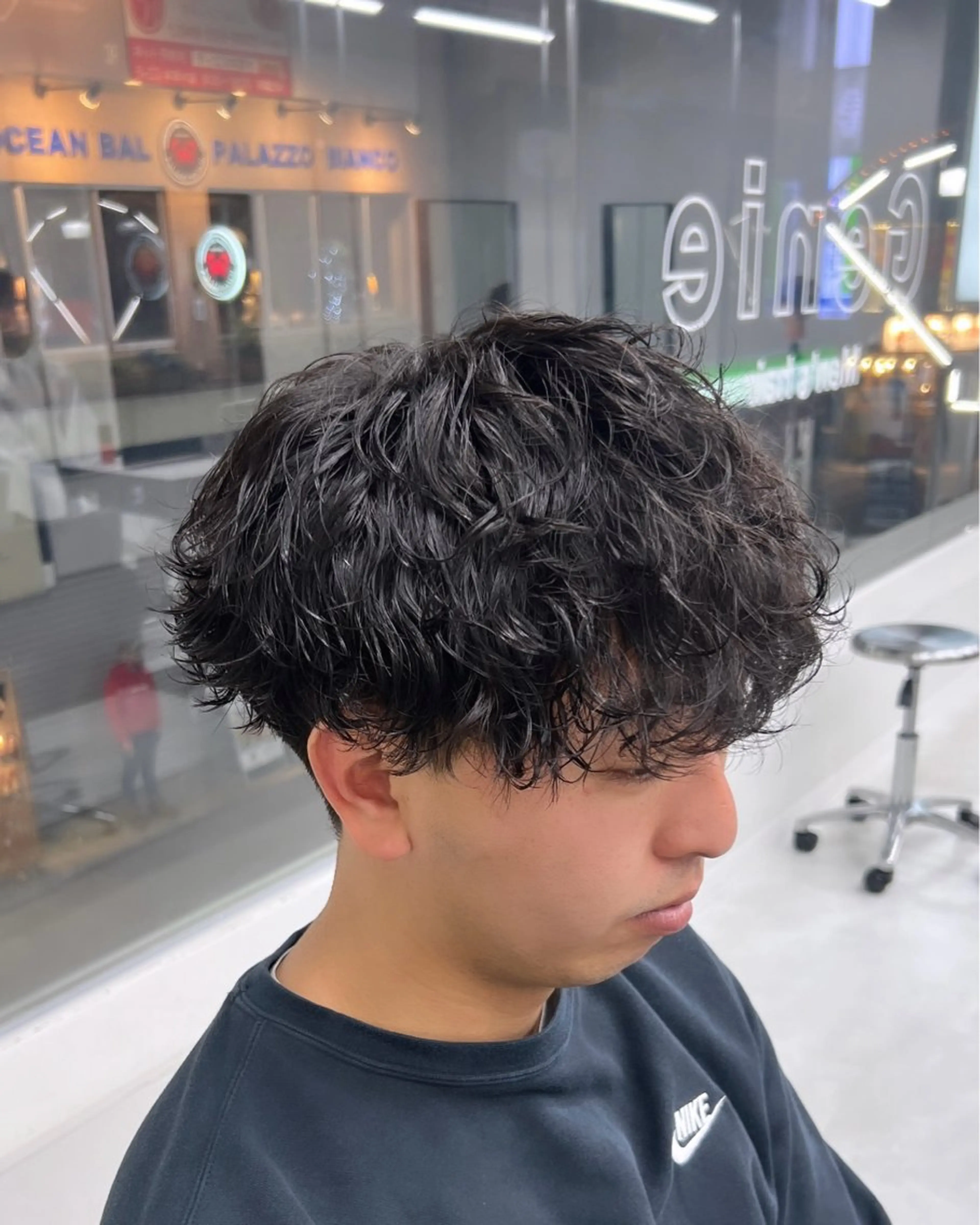 パーマ メンズ カット パーマ トリートメント ヘッドスパ ヘアセット シャドウパーマ/ メンズ/KENTAのヘアスタイル