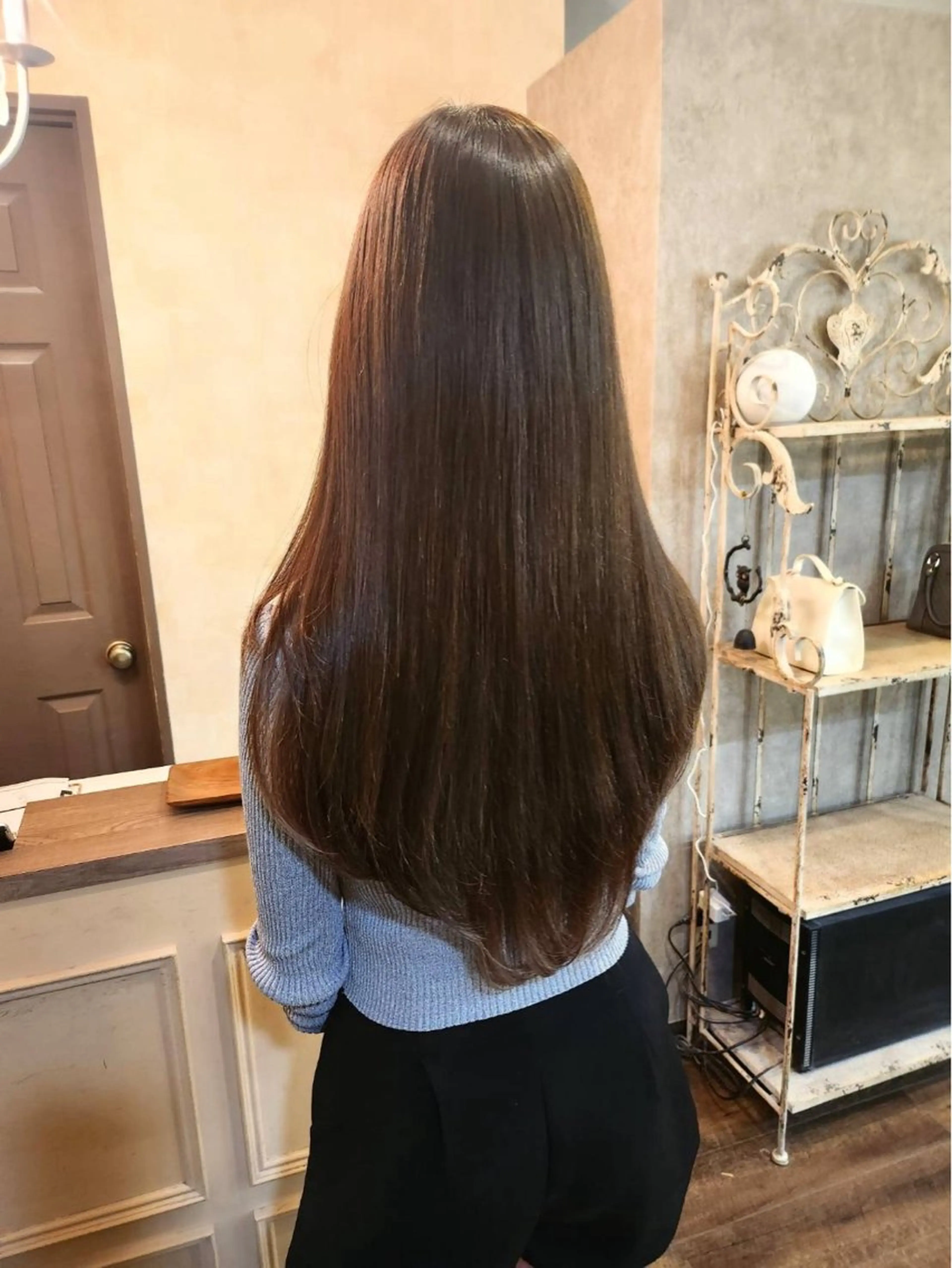 ロング ヘアアレンジ シールエクステ エクステ ロング カット エクステ MagicMush ✴︎シールエクステのヘアスタイル