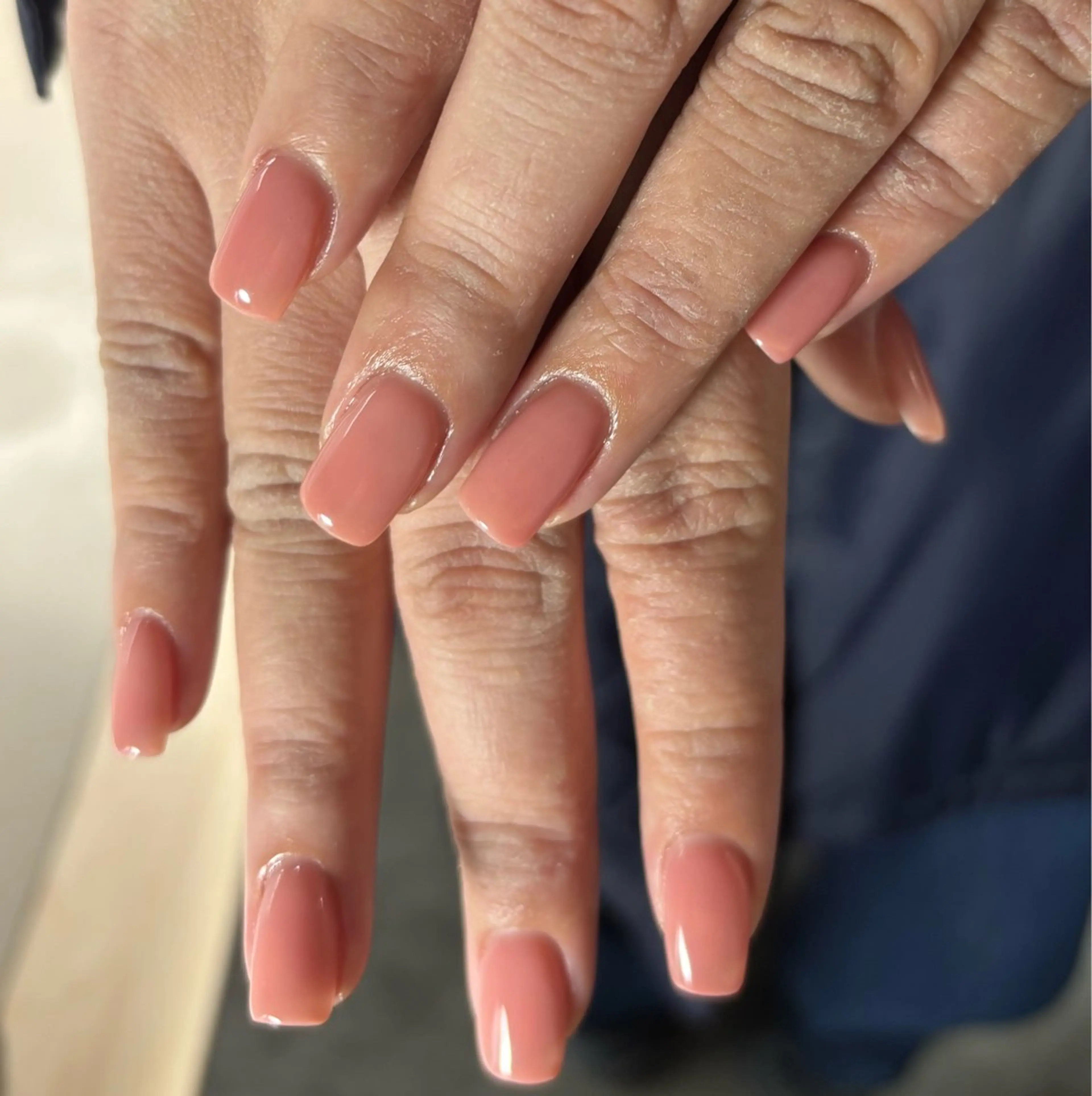 ネイル 桜ネイル ワンカラーネイル ピンク 春ネイル ハンドネイル sedum所属・sedum_ nonokaのネイルデザイン