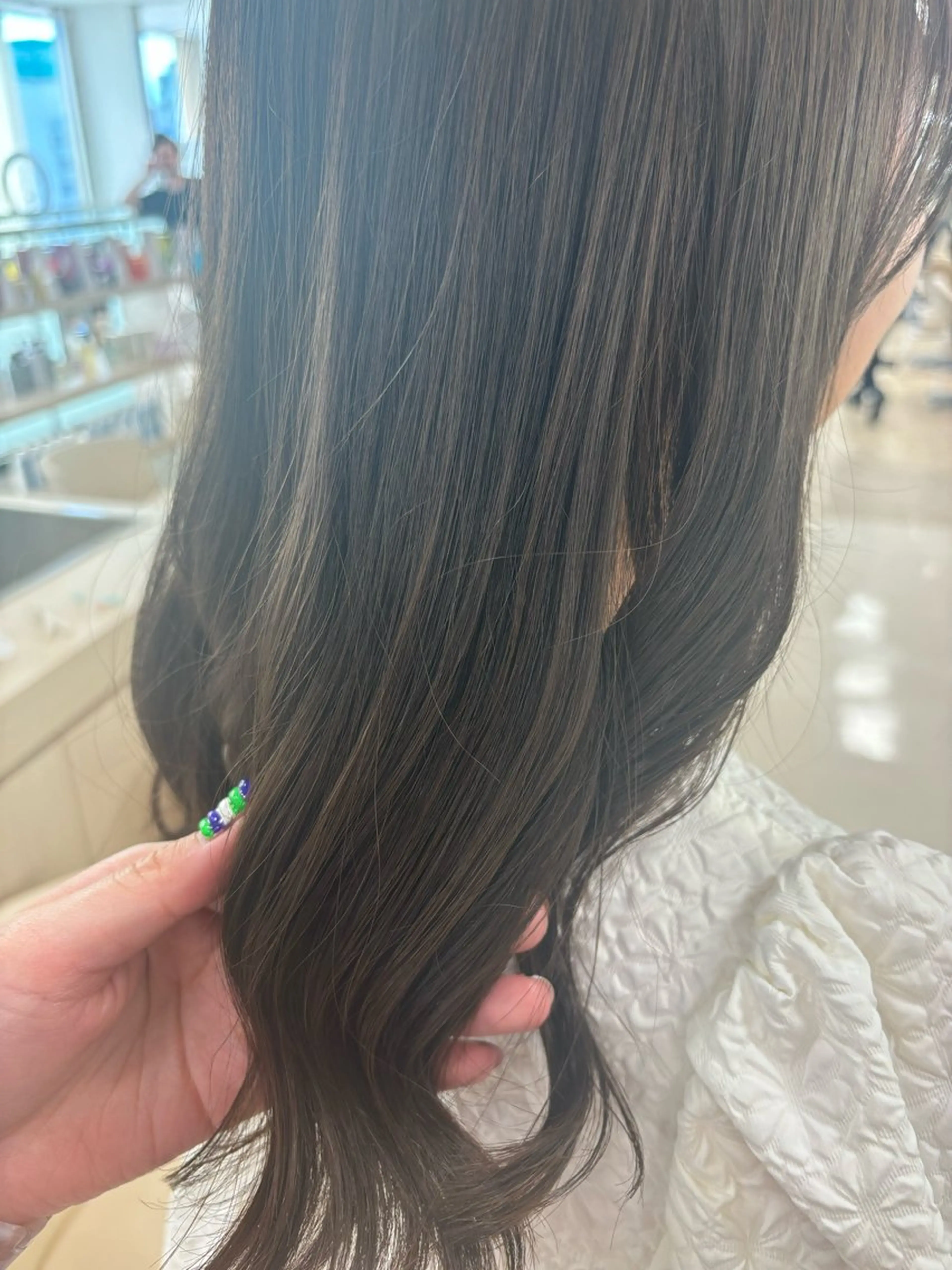 カラー 🎀暖色カラー/透明 感カラー/ひな🎀のヘアスタイル