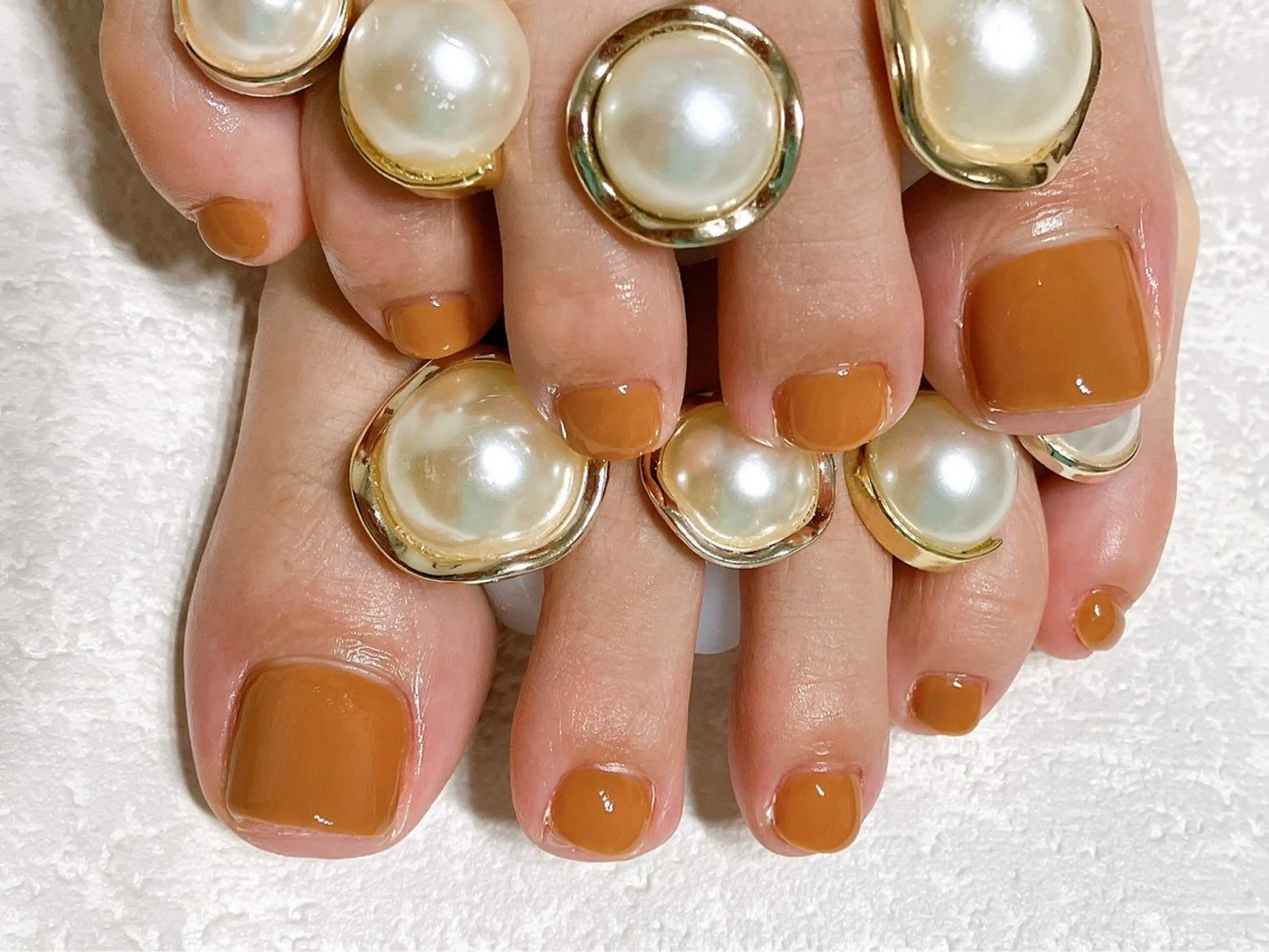 ネイル フットネイル Nailsalon &Noel所属・もも 🍑のネイルデザイン