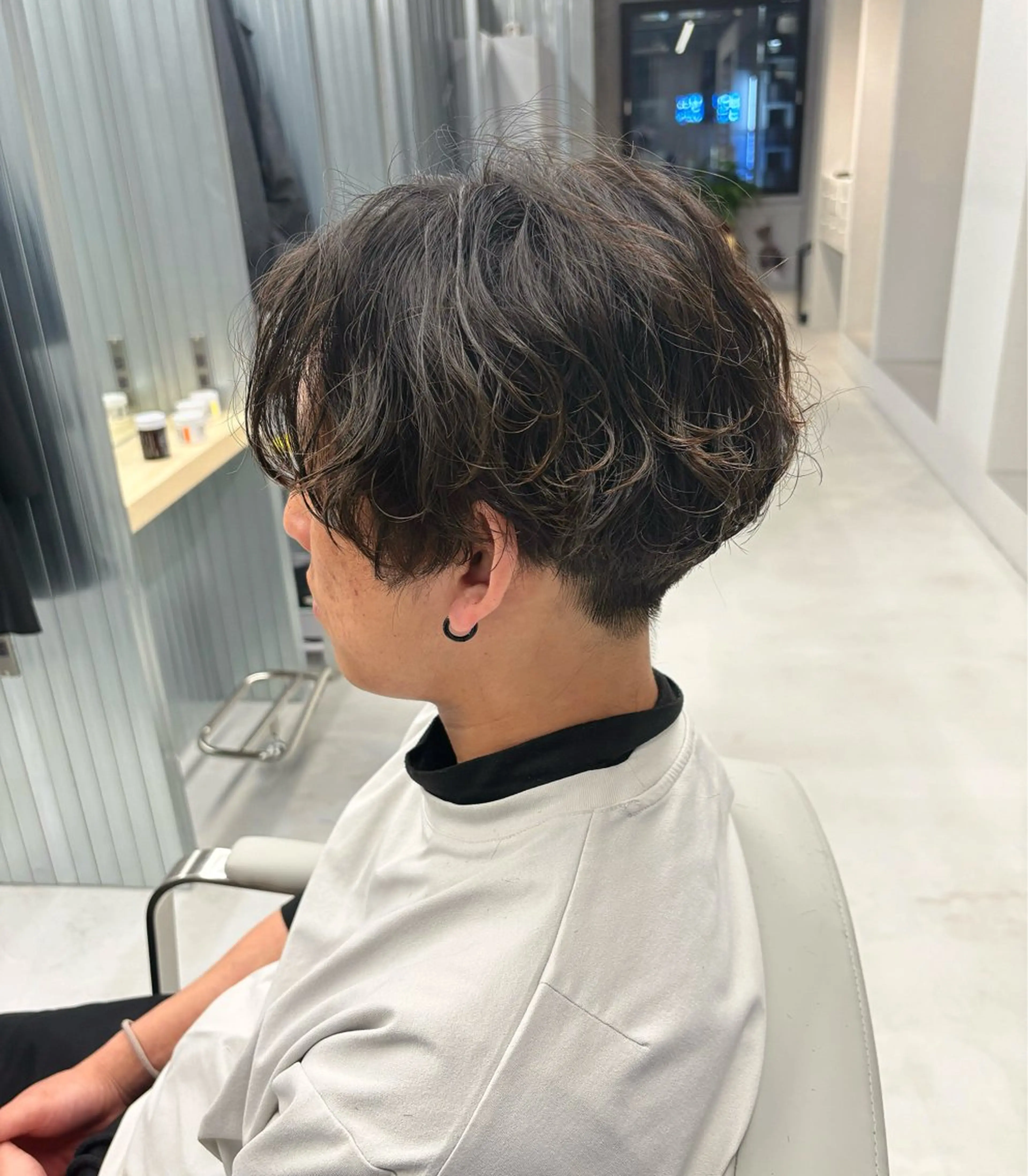 パーマ メンズ メンズパーマ✨ メンズカット聖のヘアスタイル