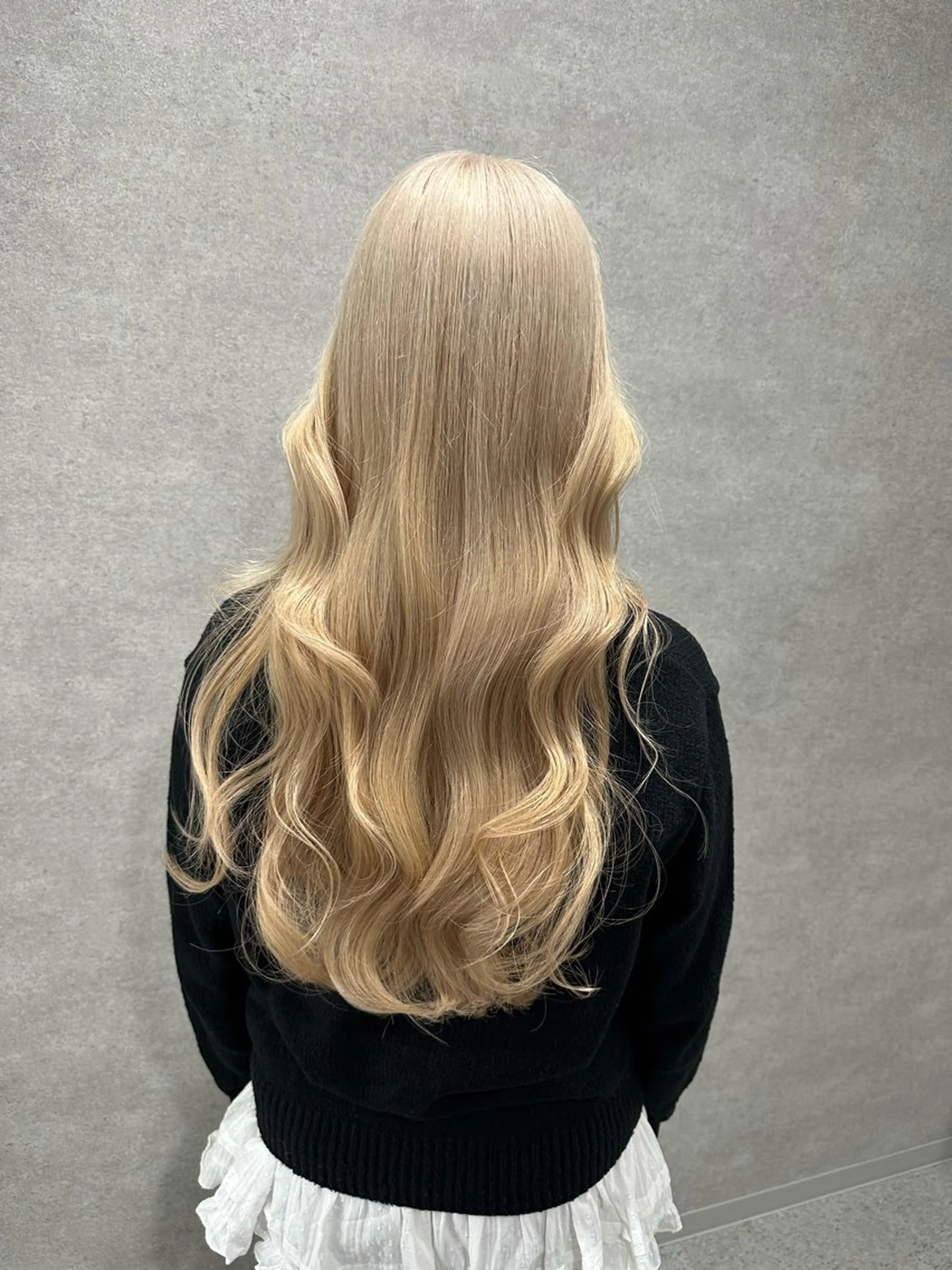 ロング ヘアカラー 🥀社内技術講師🥀 稲場皓一のヘアスタイル