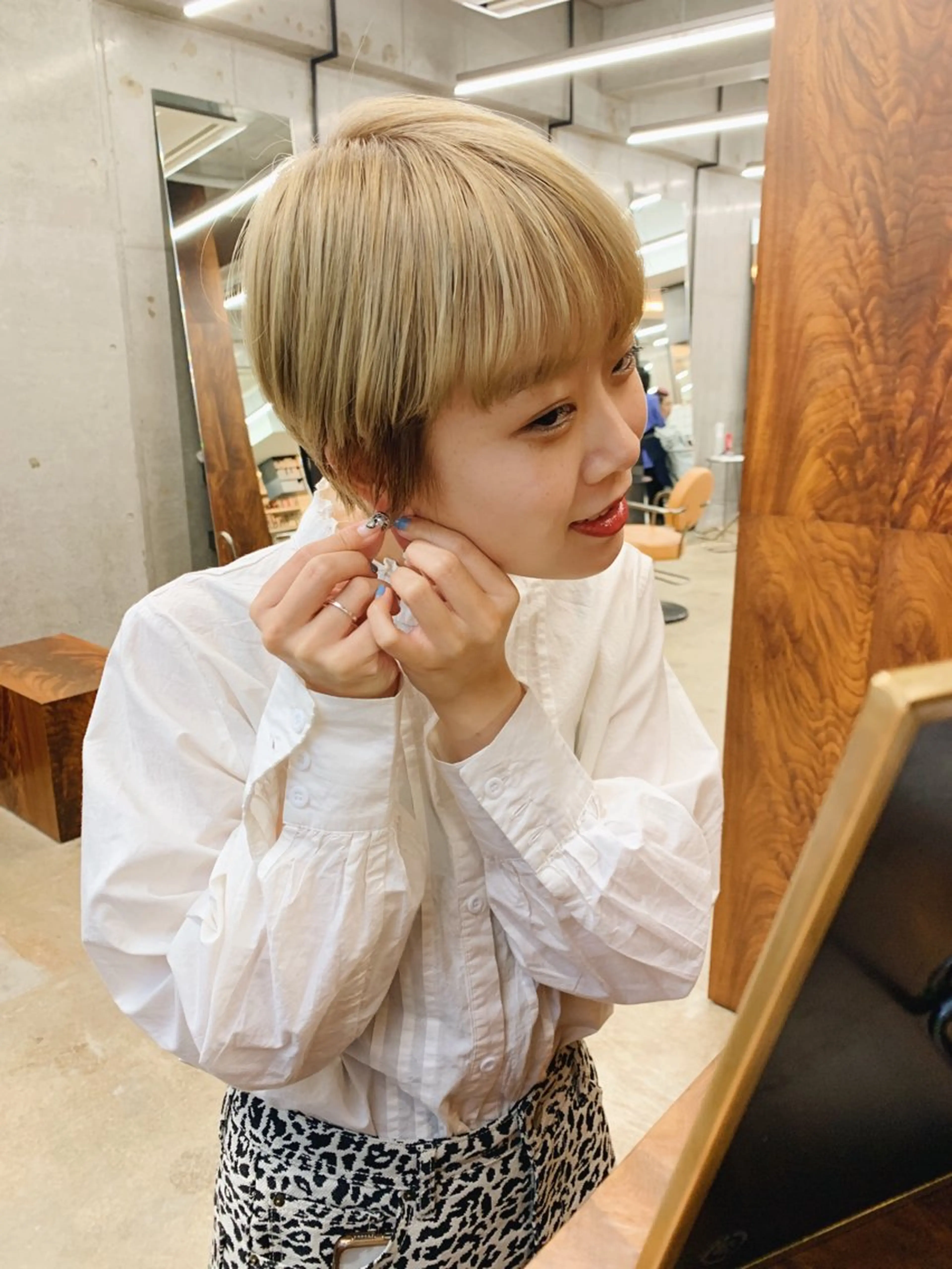 ショート カラー ブリーチ 抜きっぱなしブロンド 🌈前田 潤 /ショート/似合わせのヘアスタイル