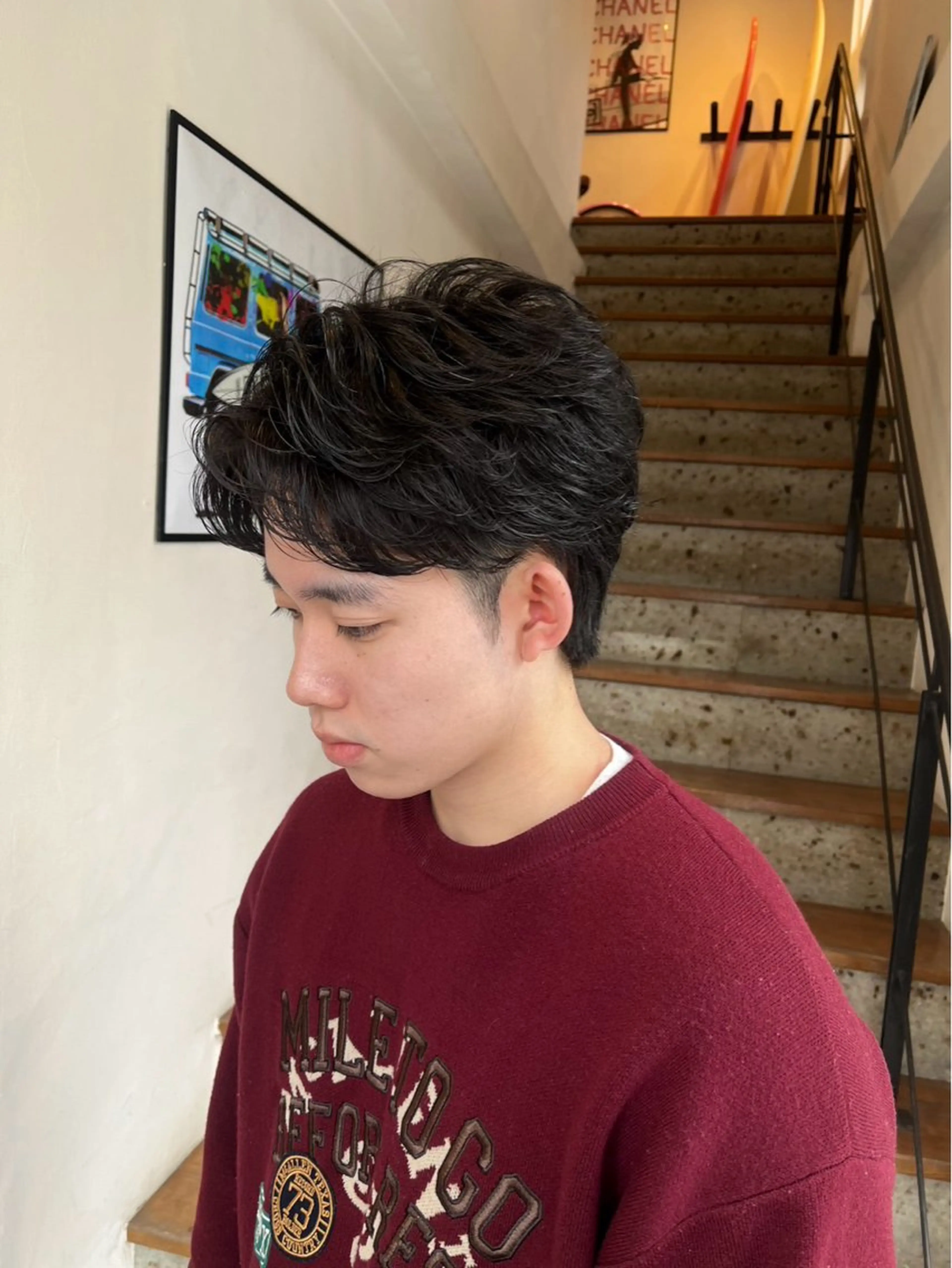 フェザーパーマ+カット❤️🔥の写真