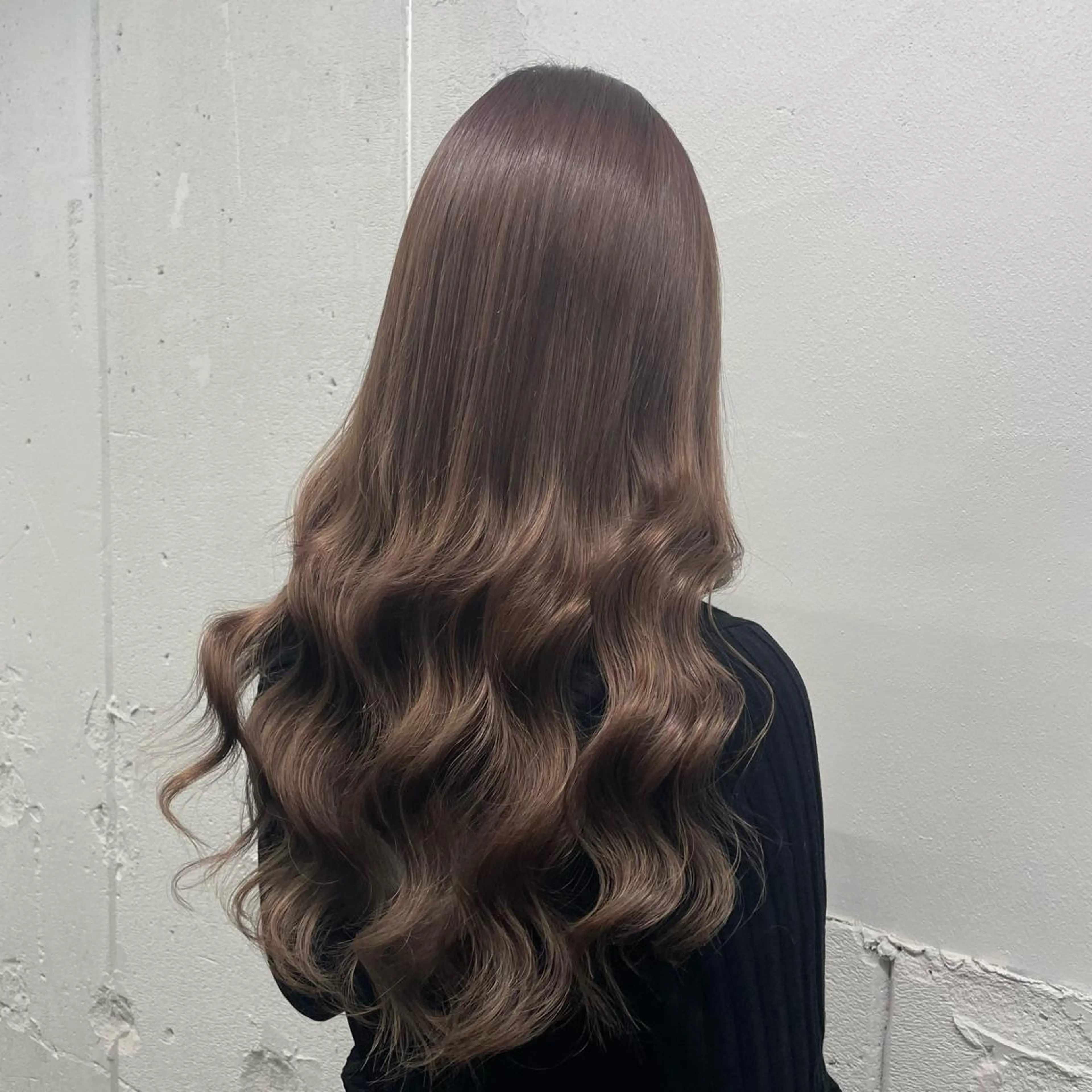 ロング カラー シールエクステ バレイヤージュ ミストバング ダブルカラー  フェイスフレーミング ヘアカラー エクステ 🧡艶髪ちゅるん髪 🫧🧡YUKI❄️のヘアスタイル