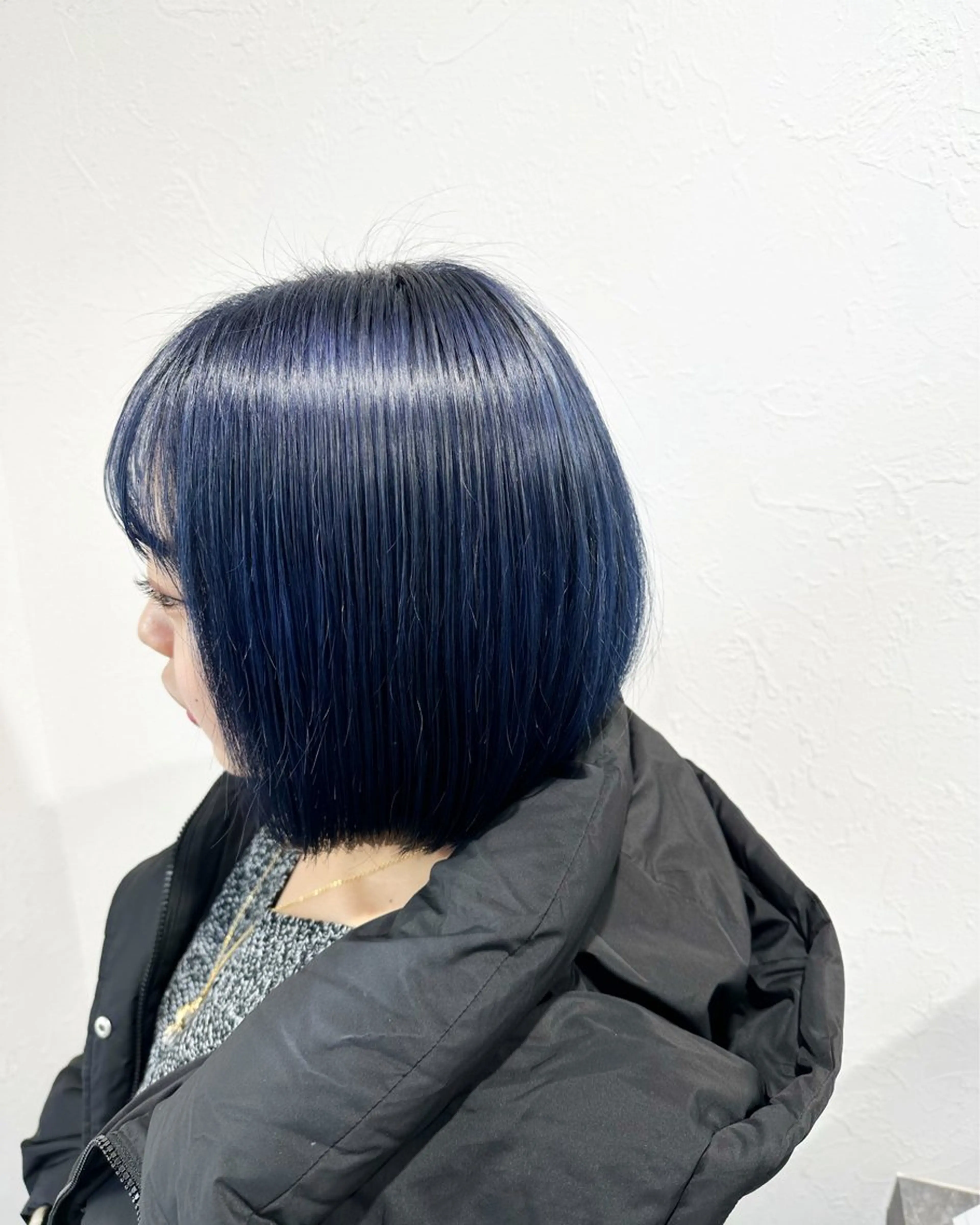 ミディアム WARP/縮毛矯正 山野辺のヘアスタイル