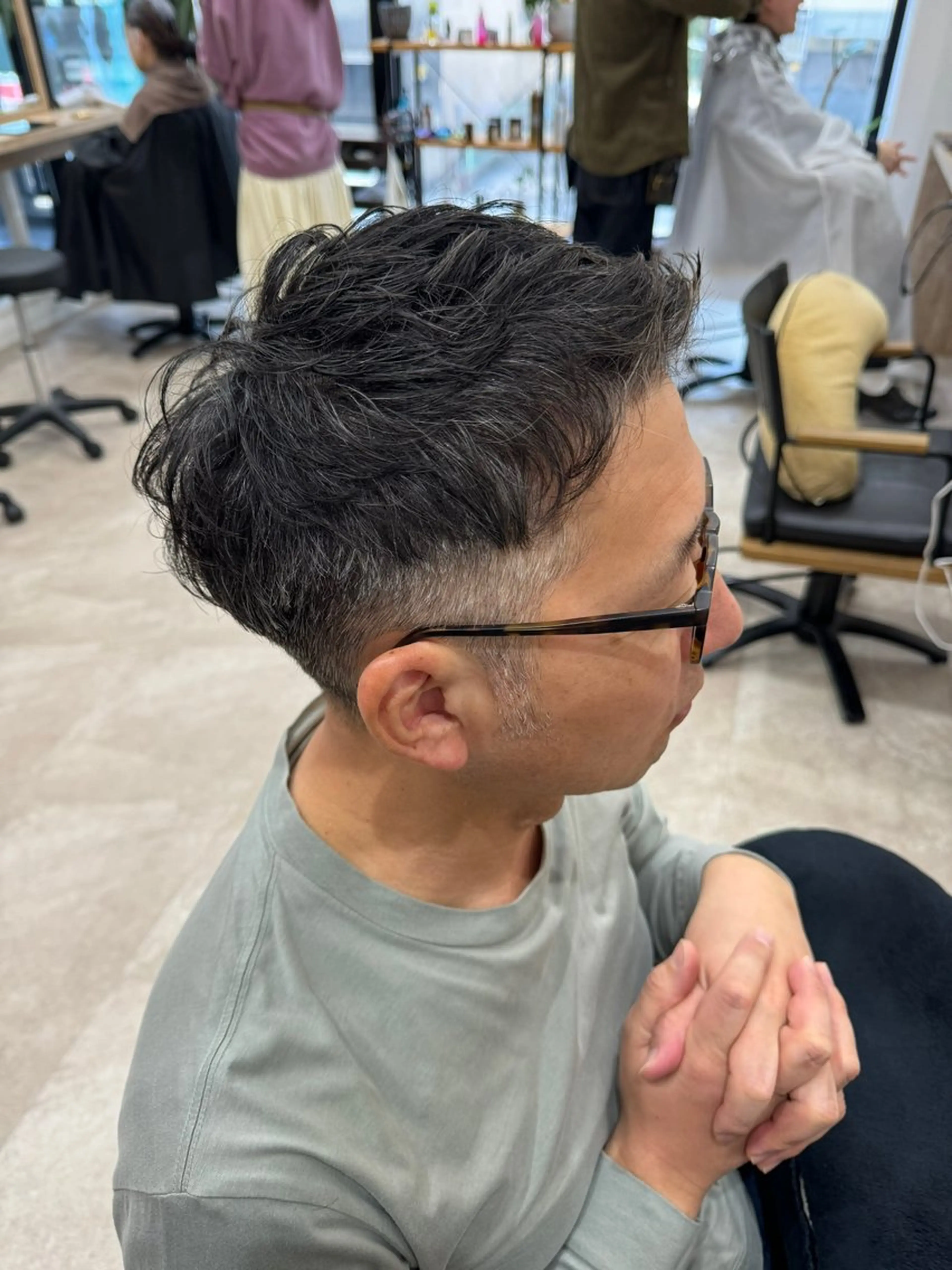 ショート メンズ 髪質改善/縮毛矯正 /メンズパーマ川田のヘアスタイル