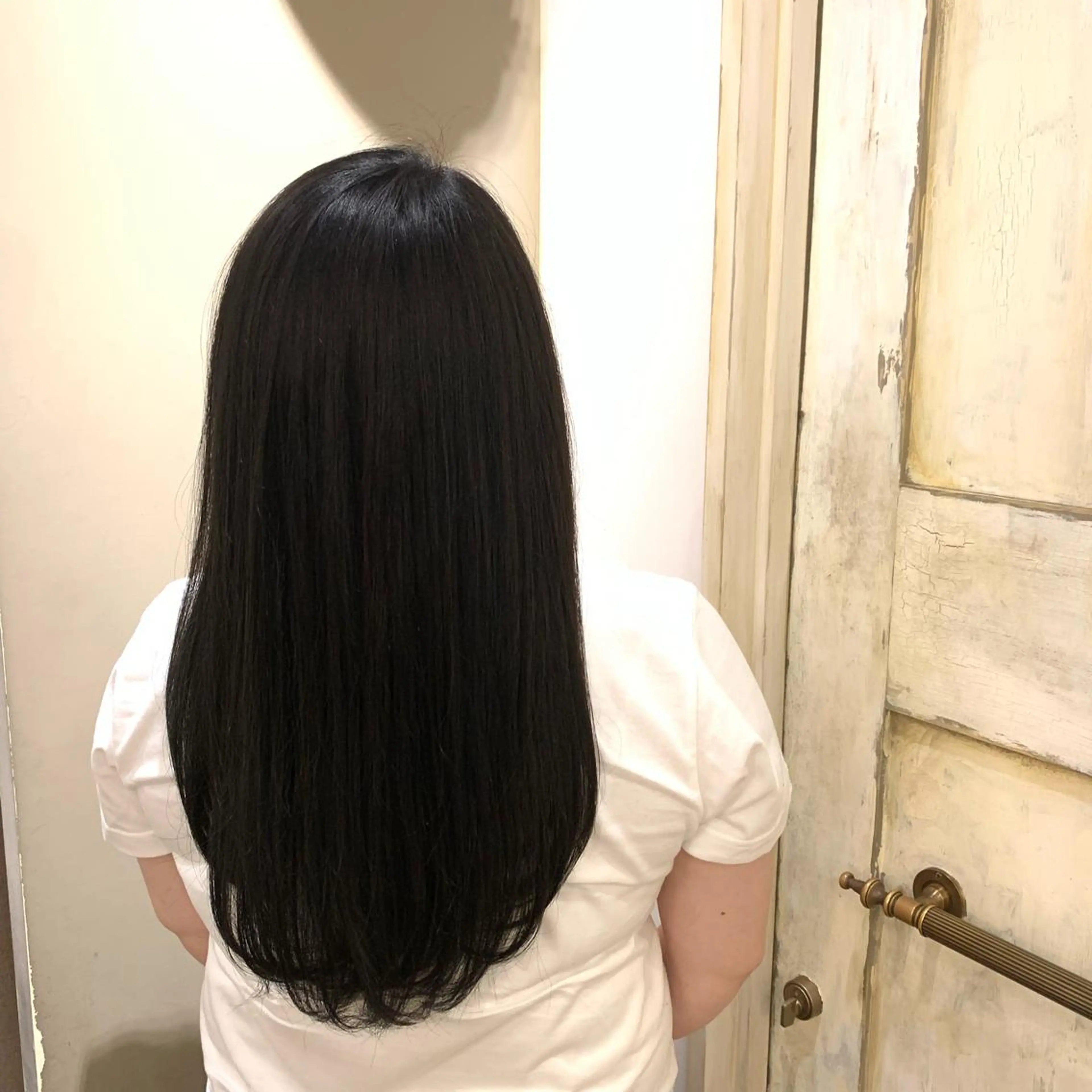 ロング カラー ブラウンカラー 韓国スタイル🇰🇷 annaのヘアスタイル