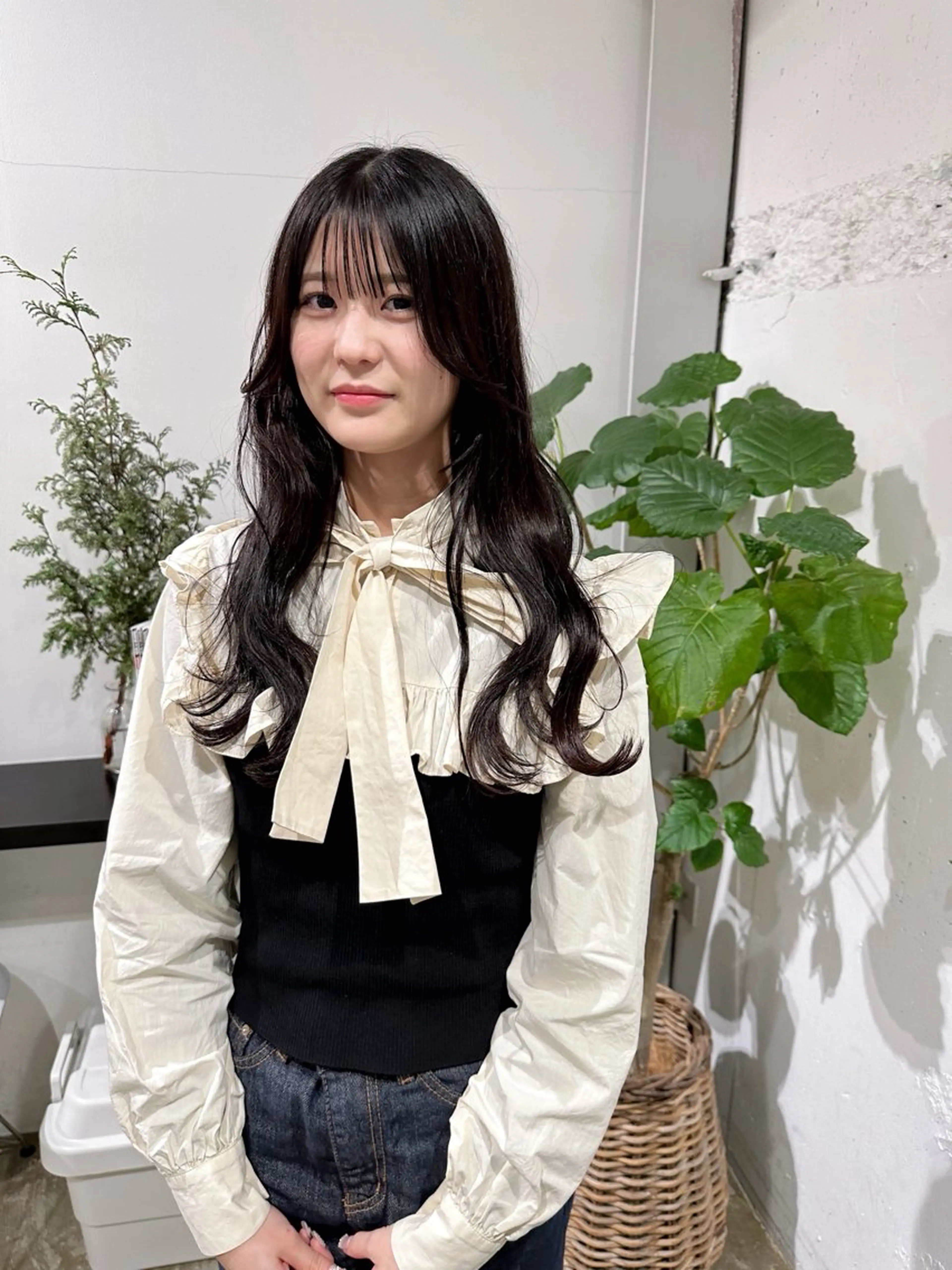 ロング カラー 林下  大輔のヘアスタイル