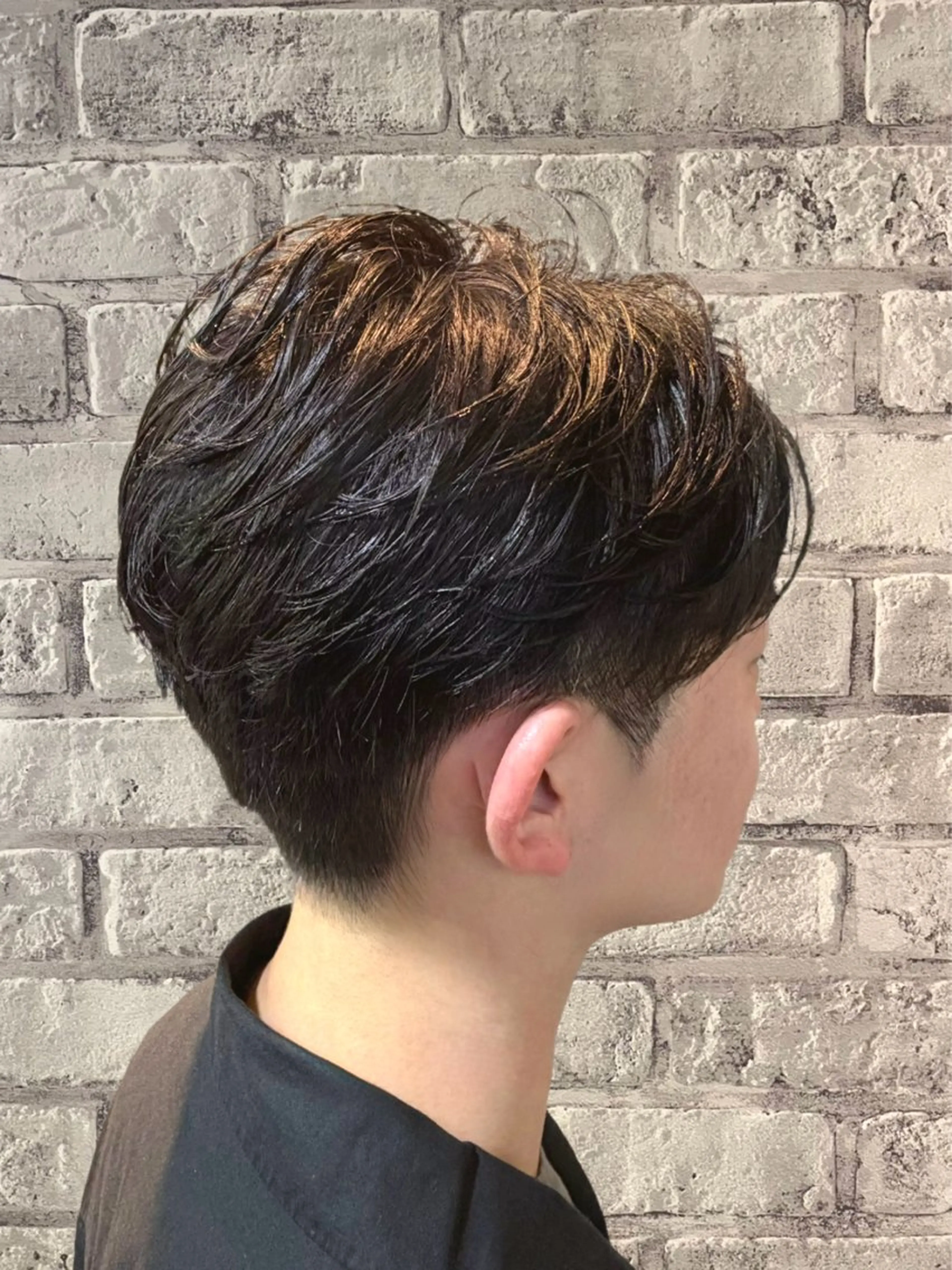 ショート パーマ メンズ Men's特化 ✂️ 垢抜けパーマ/宮澤蓮のヘアスタイル