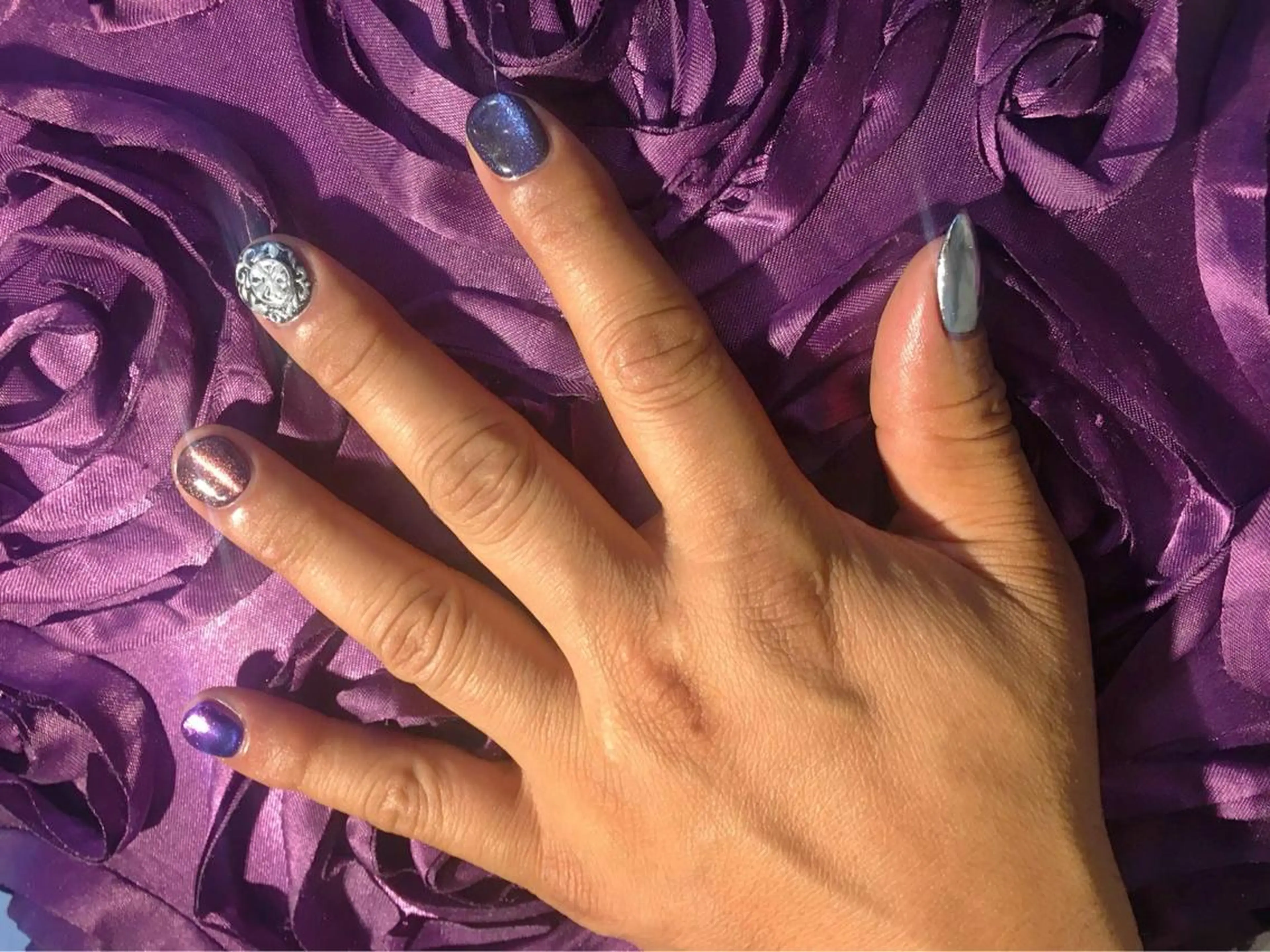 ネイル メンズネイル 開運ネイル Angeailesのネイルデザイン