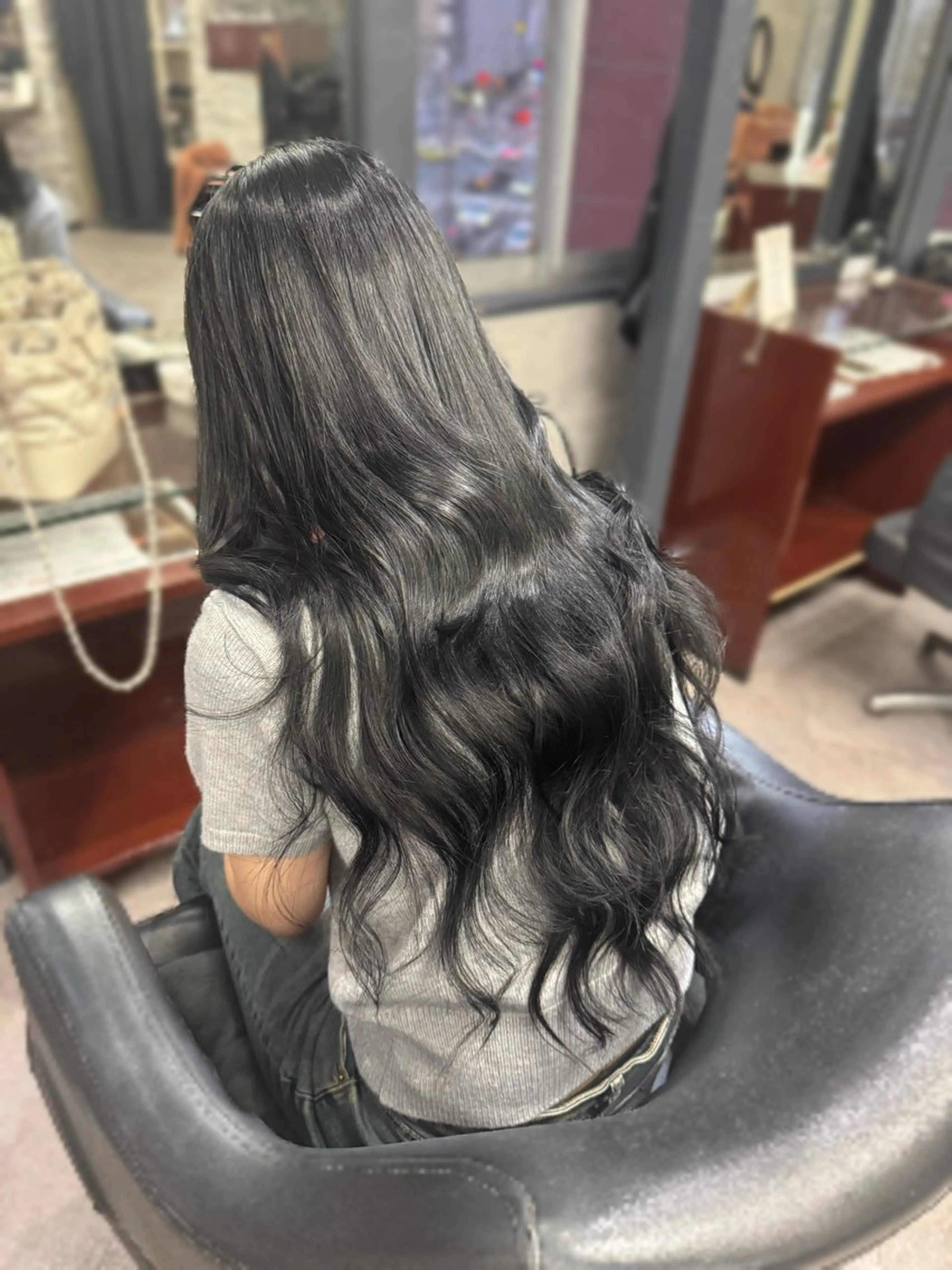 ロング カラー カット ヘアカラー トリートメント エクステ ハイトーンエクステ 🎩カズキ🎩のヘアスタイル