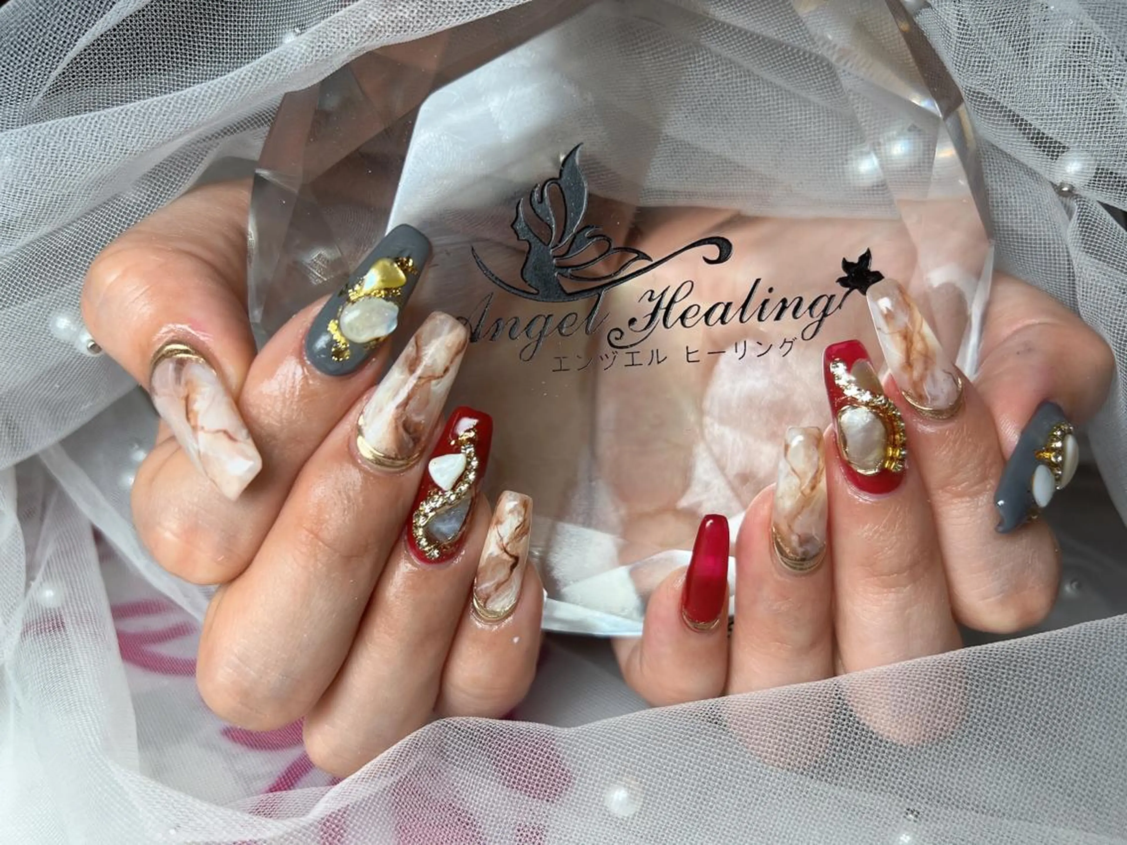 ネイル エンジェル ヒーリング 矢場町店のネイルデザイン