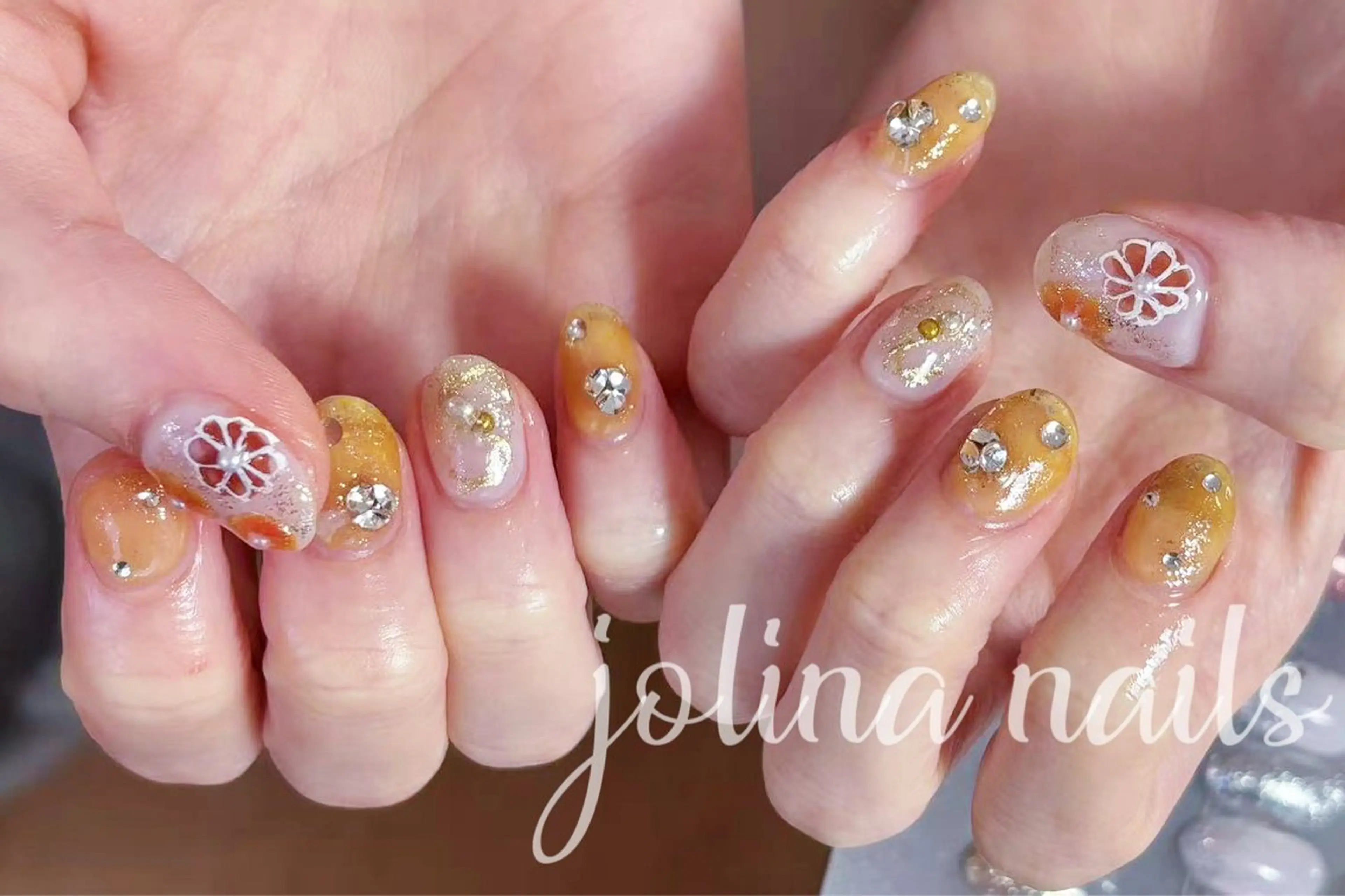 ネイル ハンドネイル jolina nails鶴見店のネイルデザイン