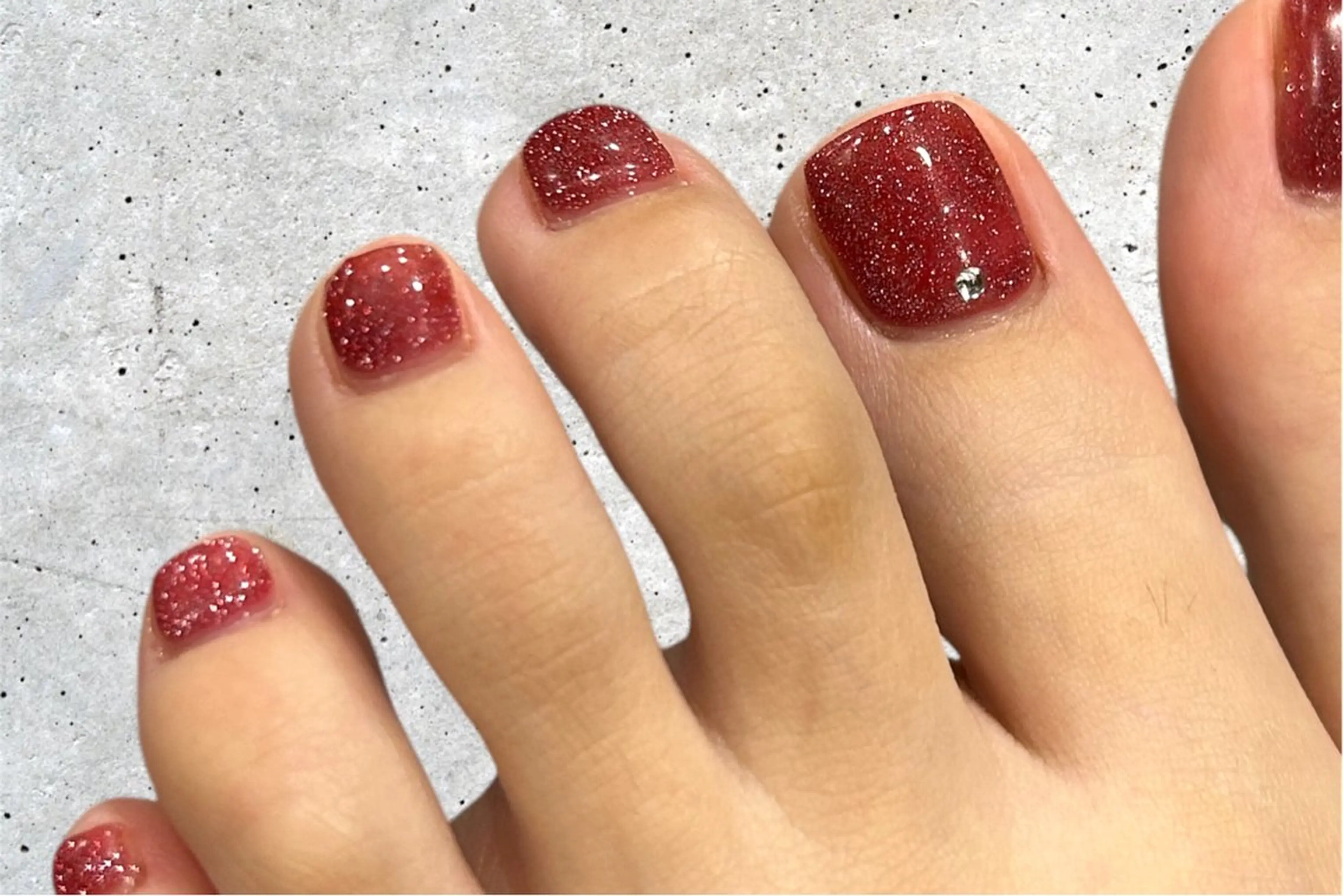 ネイル フットネイル ワンカラーネイル フットネイル cscnail keikoのその他イメージ