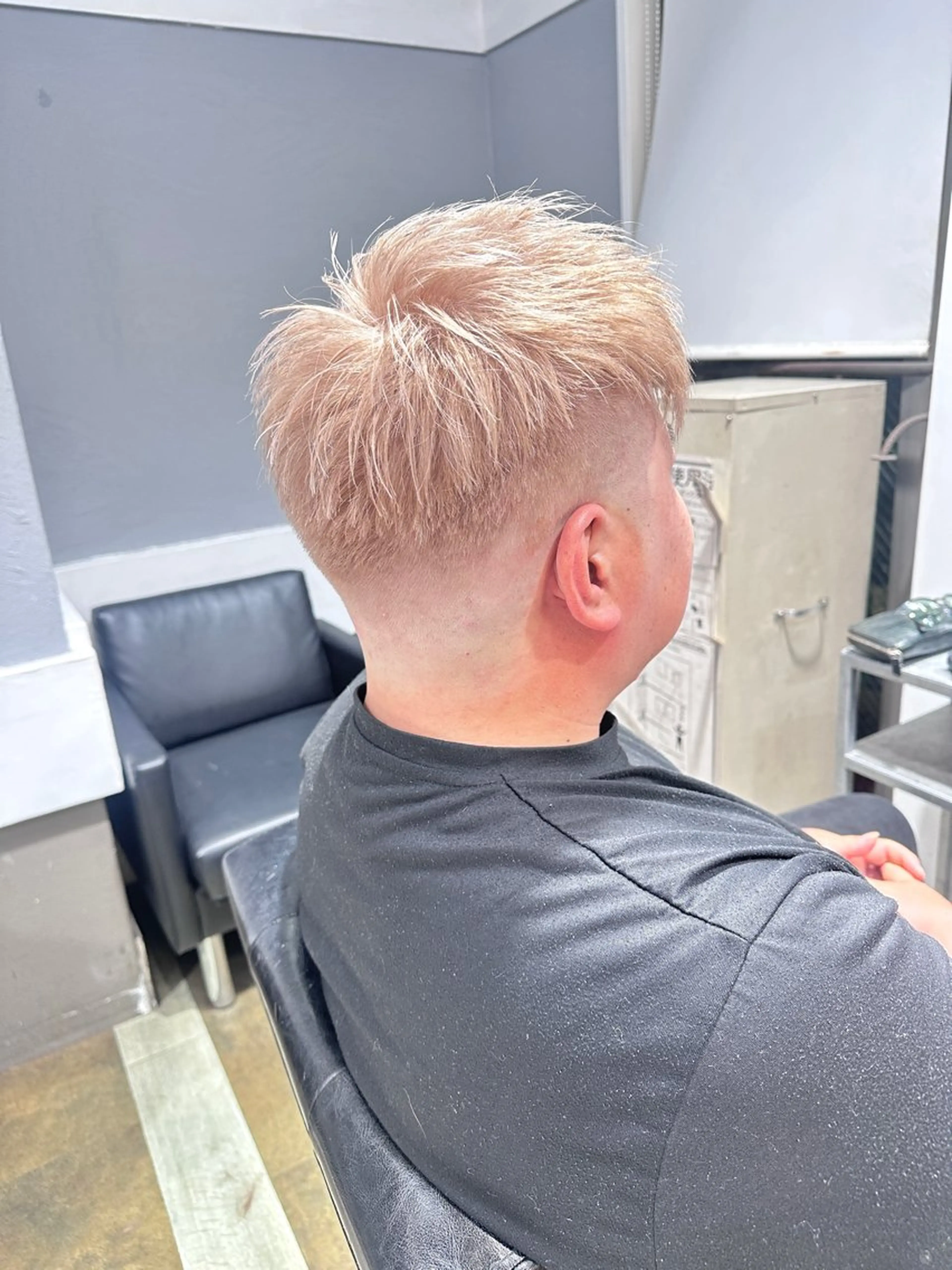 メンズ フェードカット カット ヘアカラー 【Gisel】 Asakiのヘアスタイル