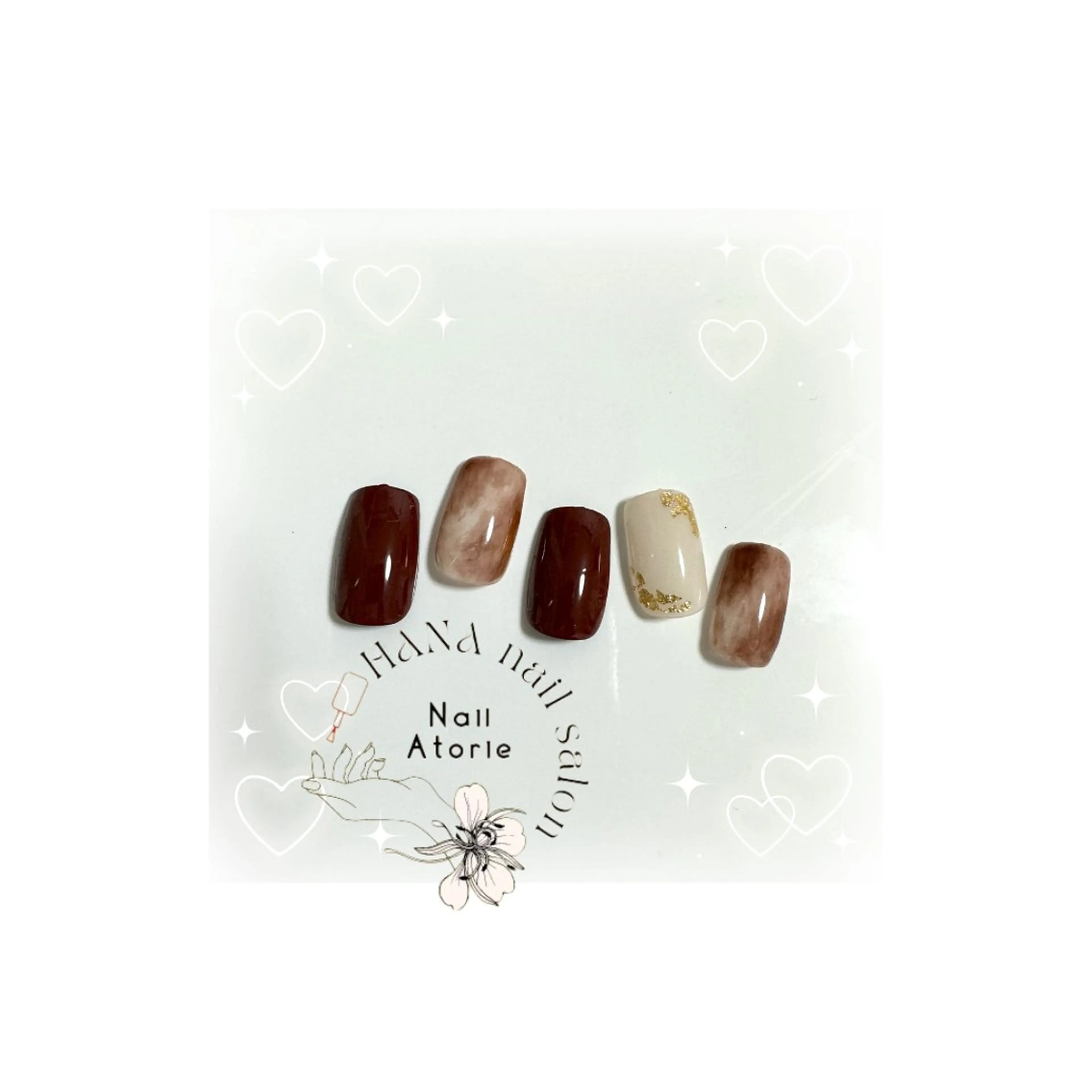 ネイル ニュアンスネイル シンプルネイル HaNA 　nail salonのネイルデザイン