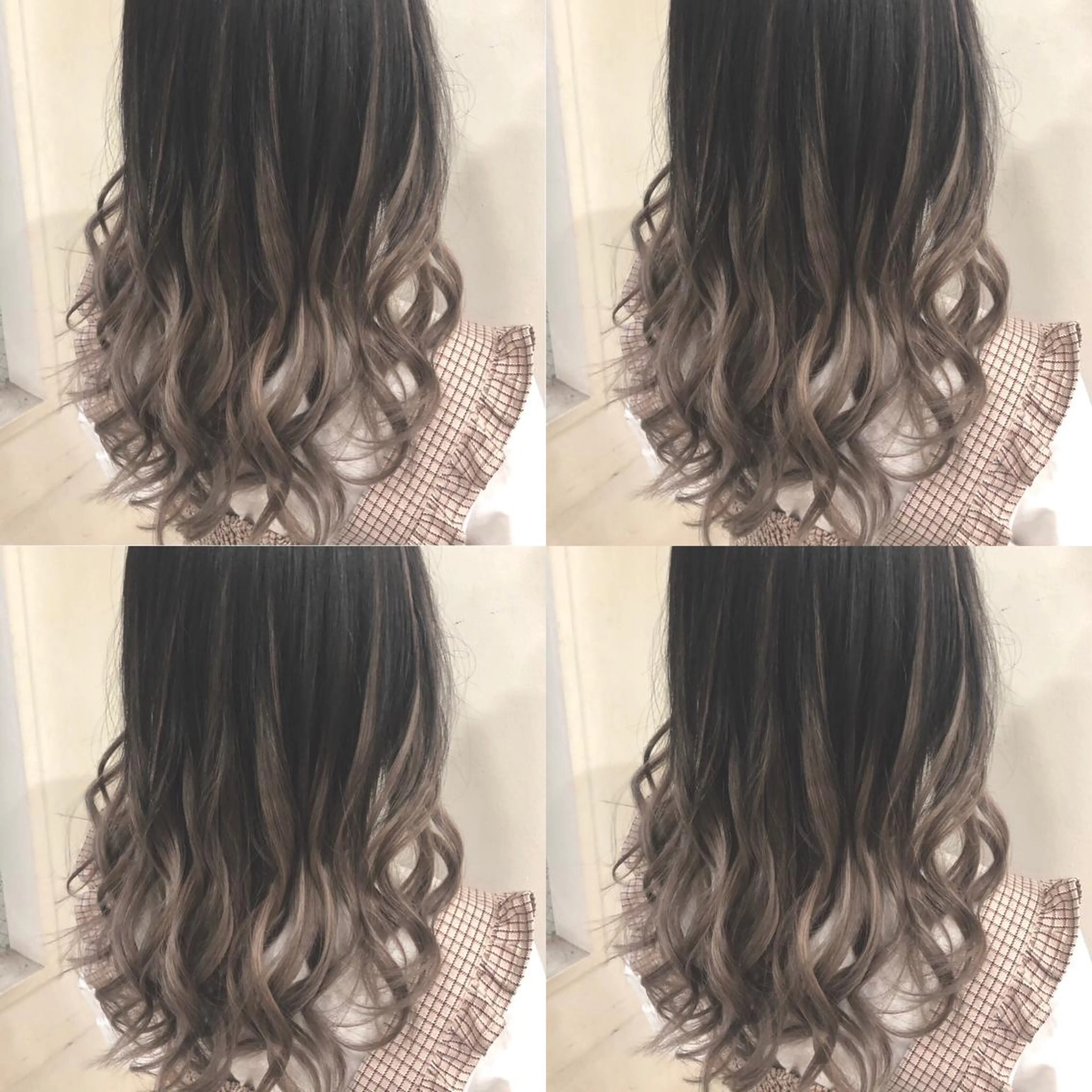 ロング カラー シールエクステ グラデーションカラー エクステ 🌷MAYU 🌷のヘアスタイル