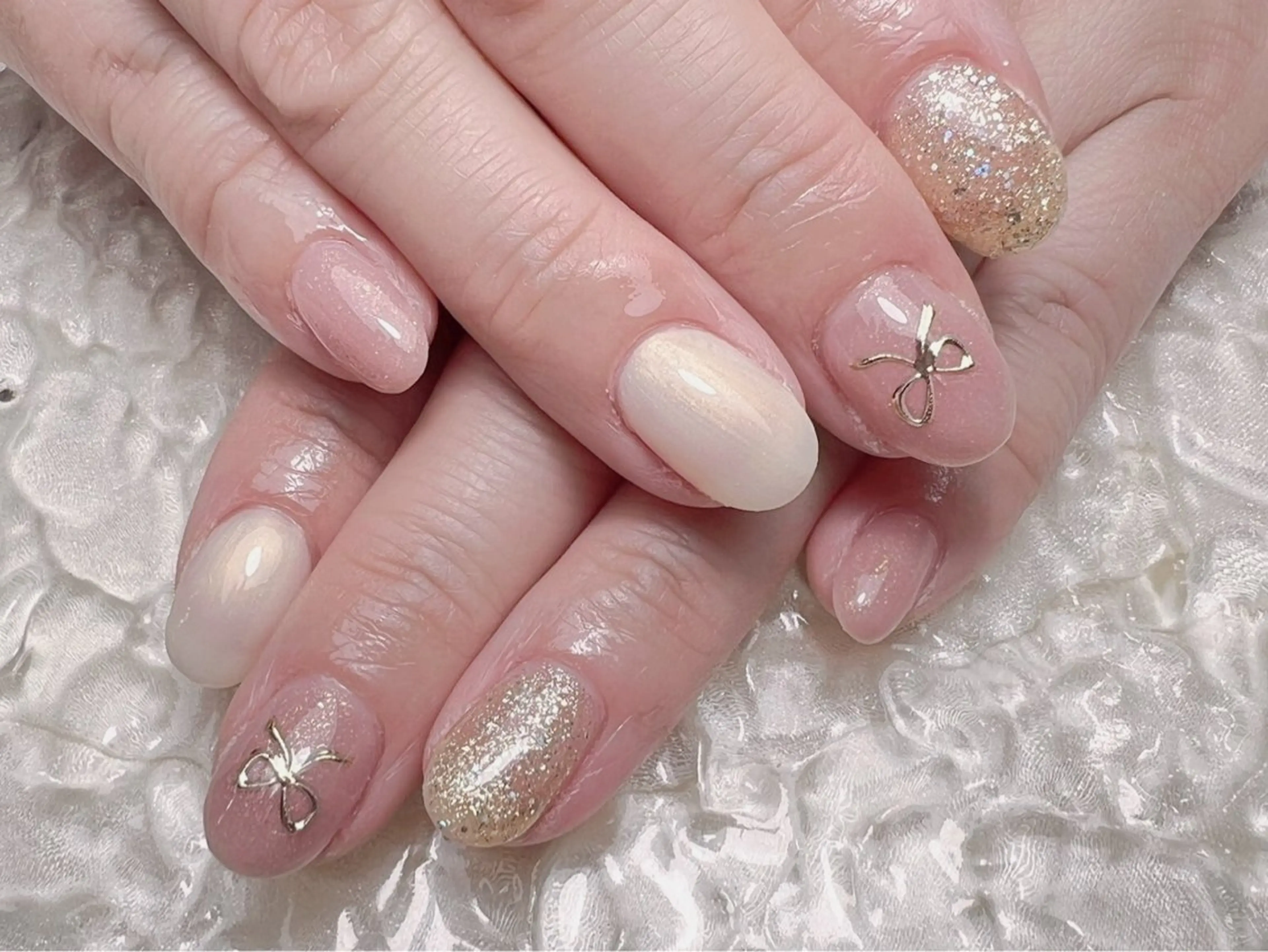 ネイル マジック ミラーのネイルデザイン