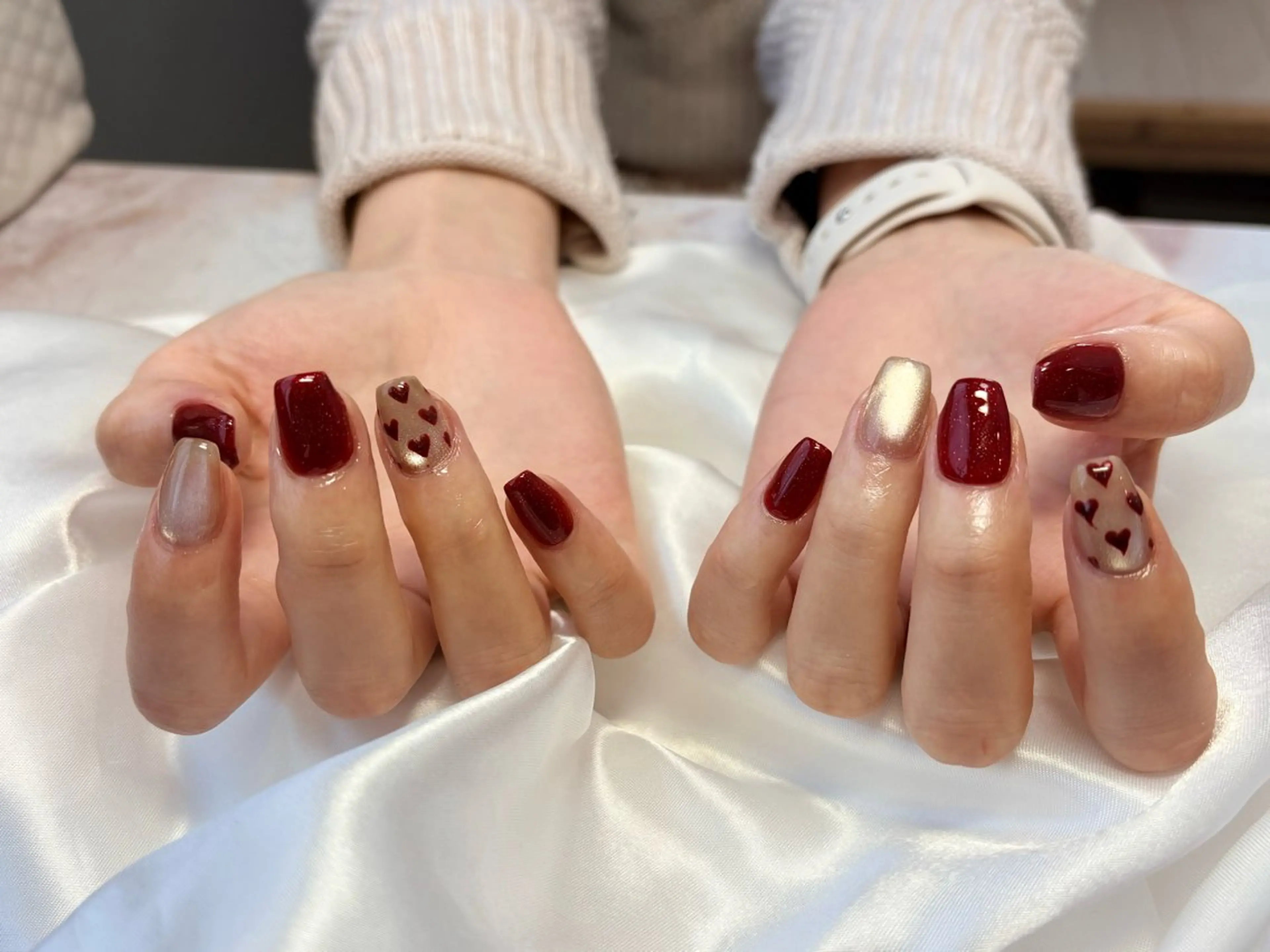 ネイル マグネットネイル ハンドネイル nail ayacaのネイルデザイン